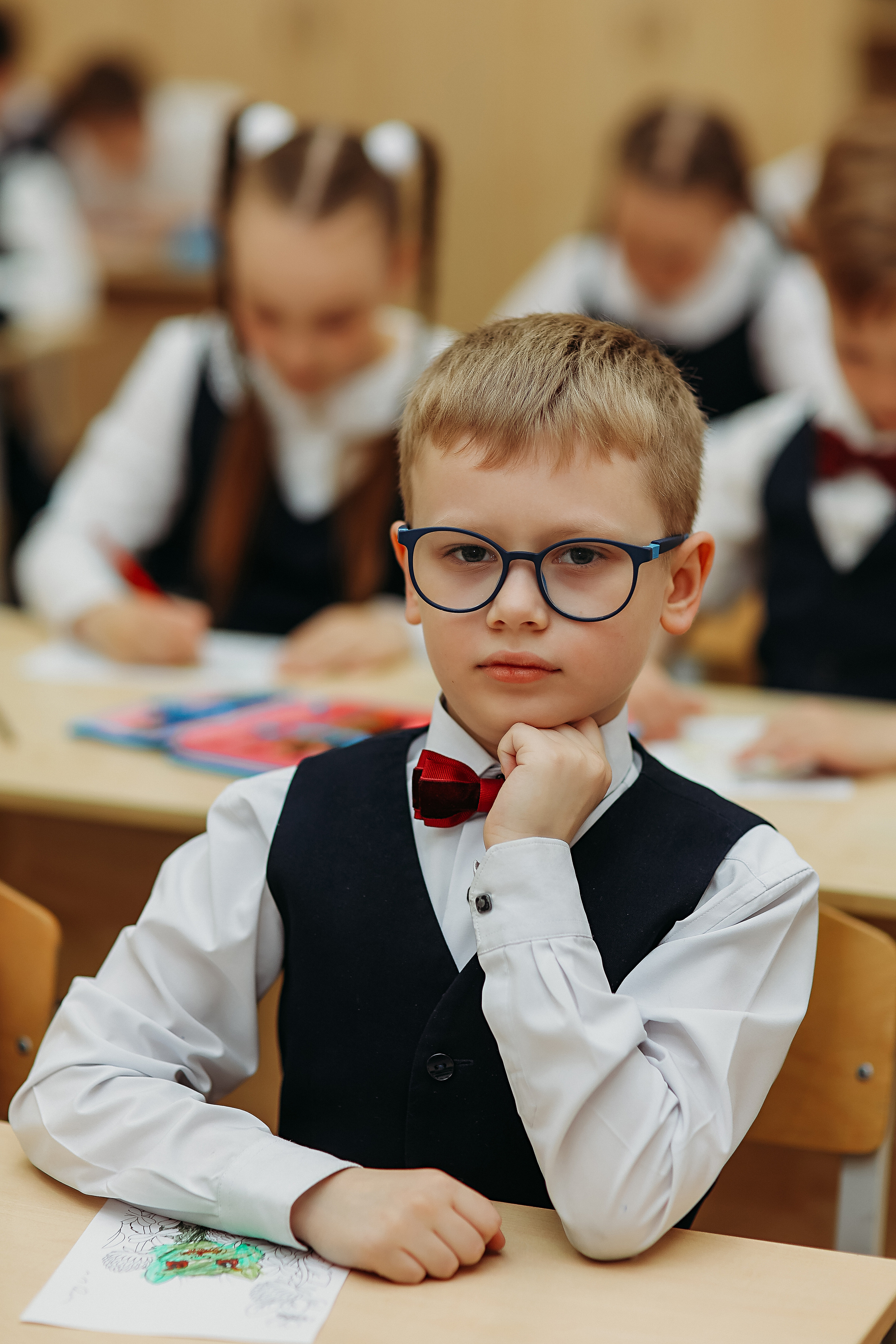 2 класс. Семейный фотограф Тюмень, фотограф на роды Салмина Мария