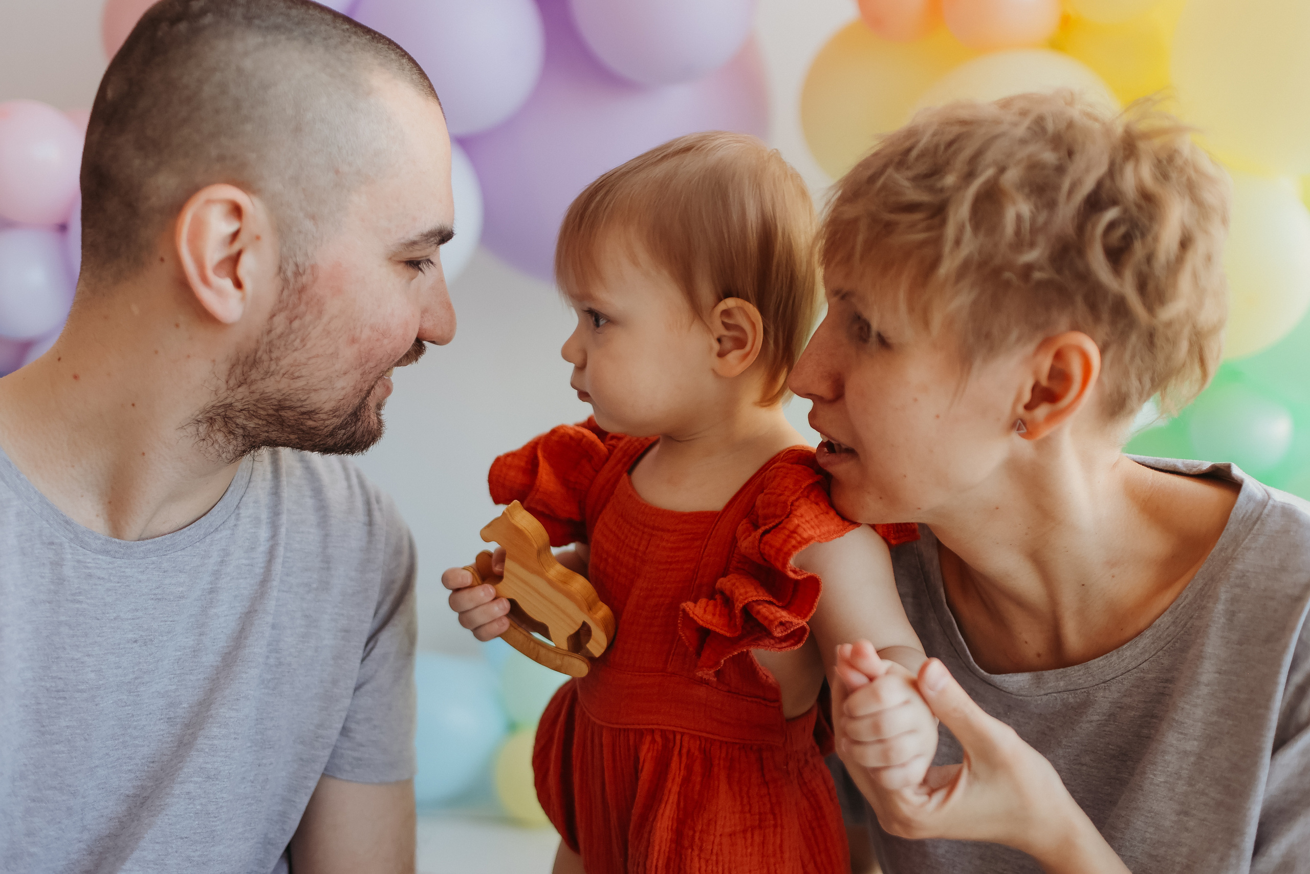 Годик в ВВ студио. Семейный фотограф Тюмень, фотограф на роды Салмина Мария