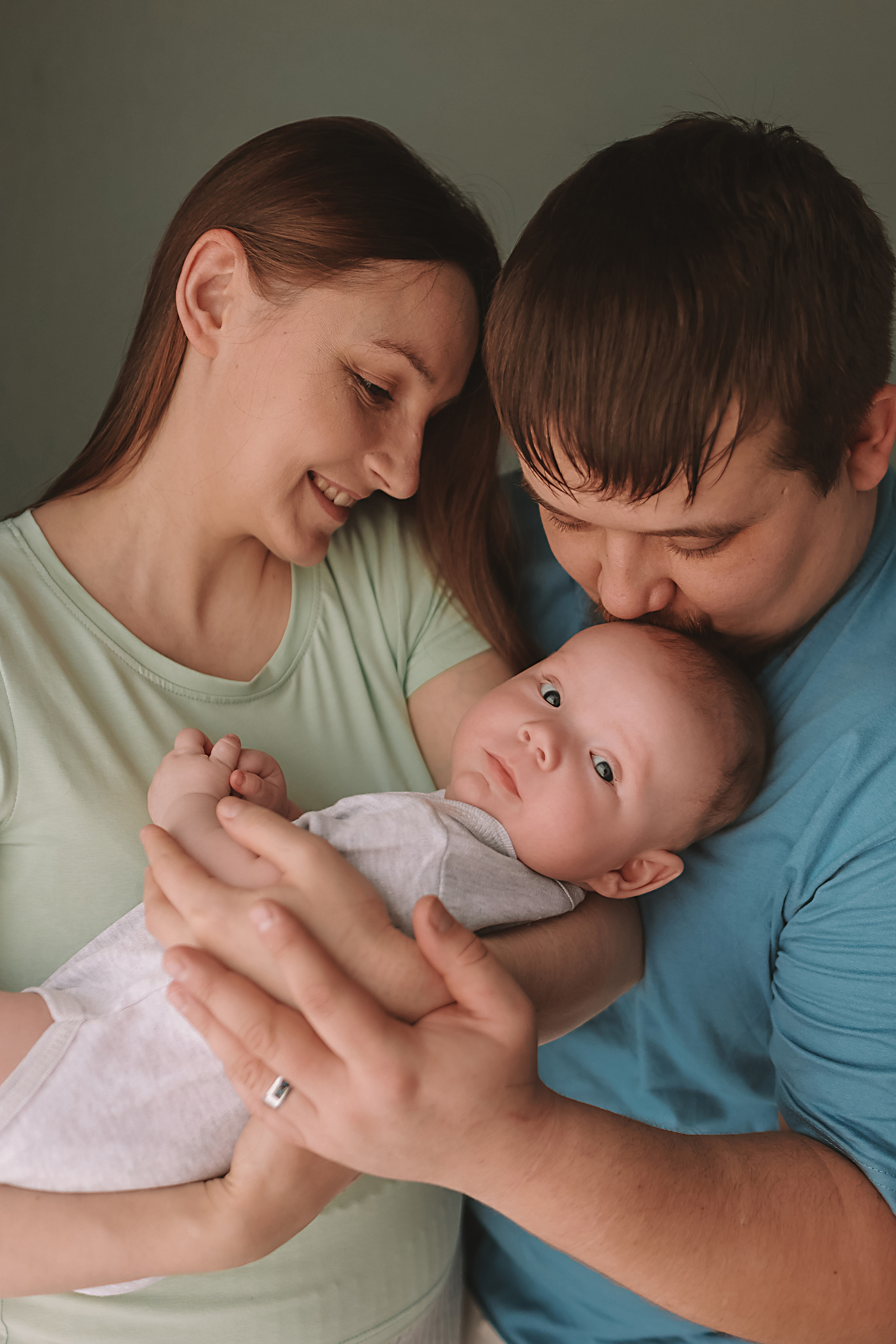 Захар, 3 месяца. Семейный фотограф Тюмень, фотограф на роды Салмина Мария