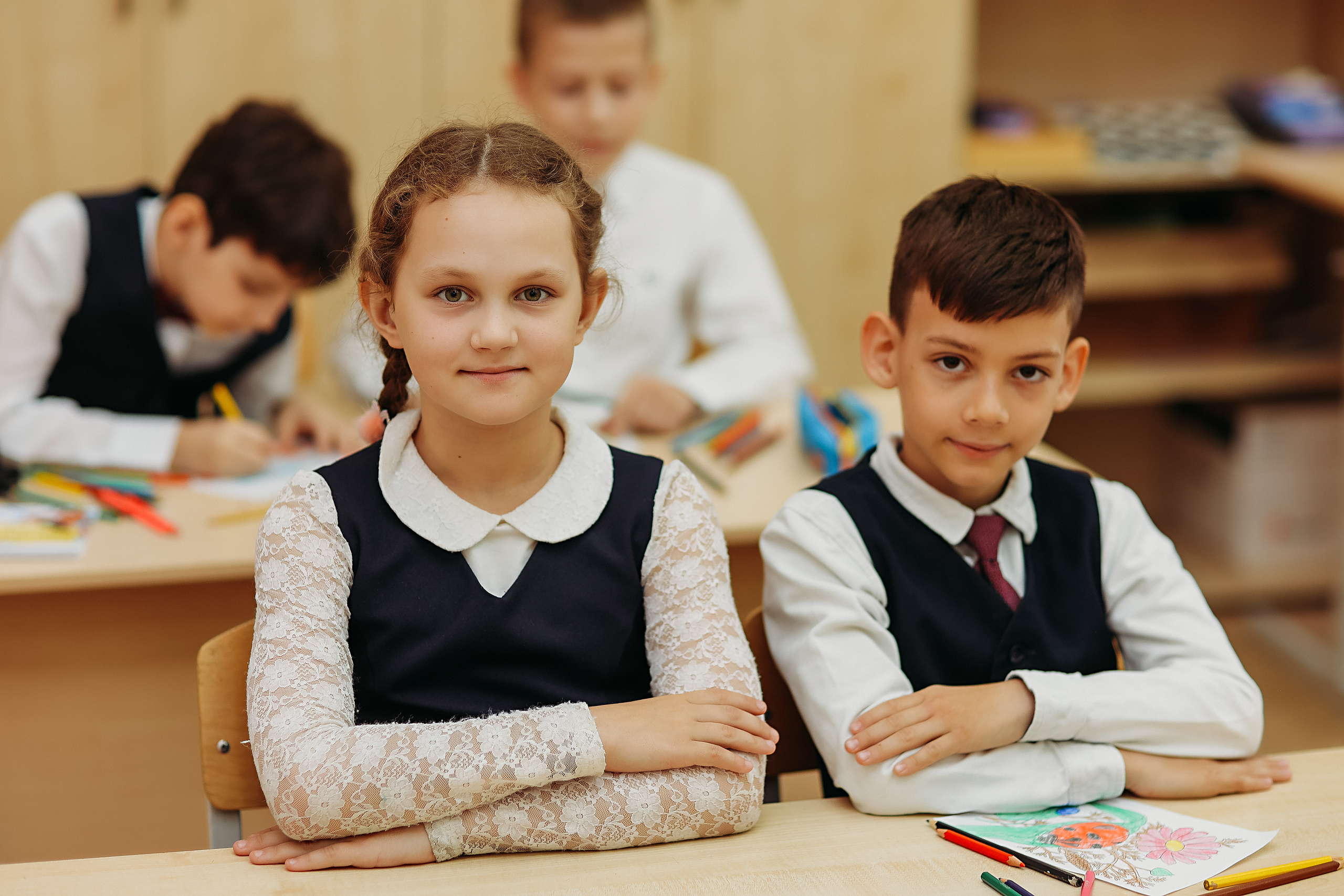 2 класс. Семейный фотограф Тюмень, фотограф на роды Салмина Мария