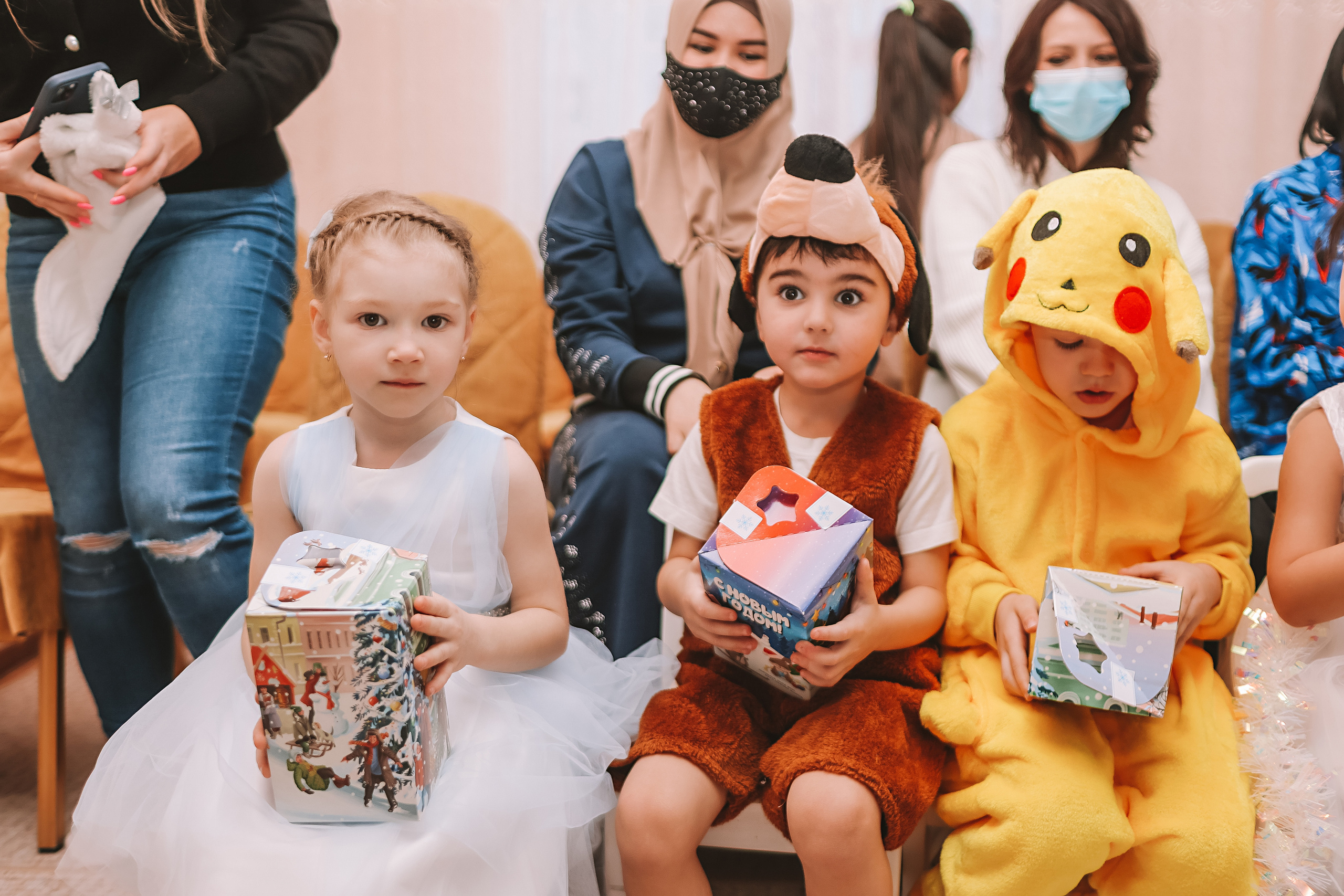 Репортаж новогоднего утренника. Семейный фотограф Тюмень, фотограф на роды Салмина Мария