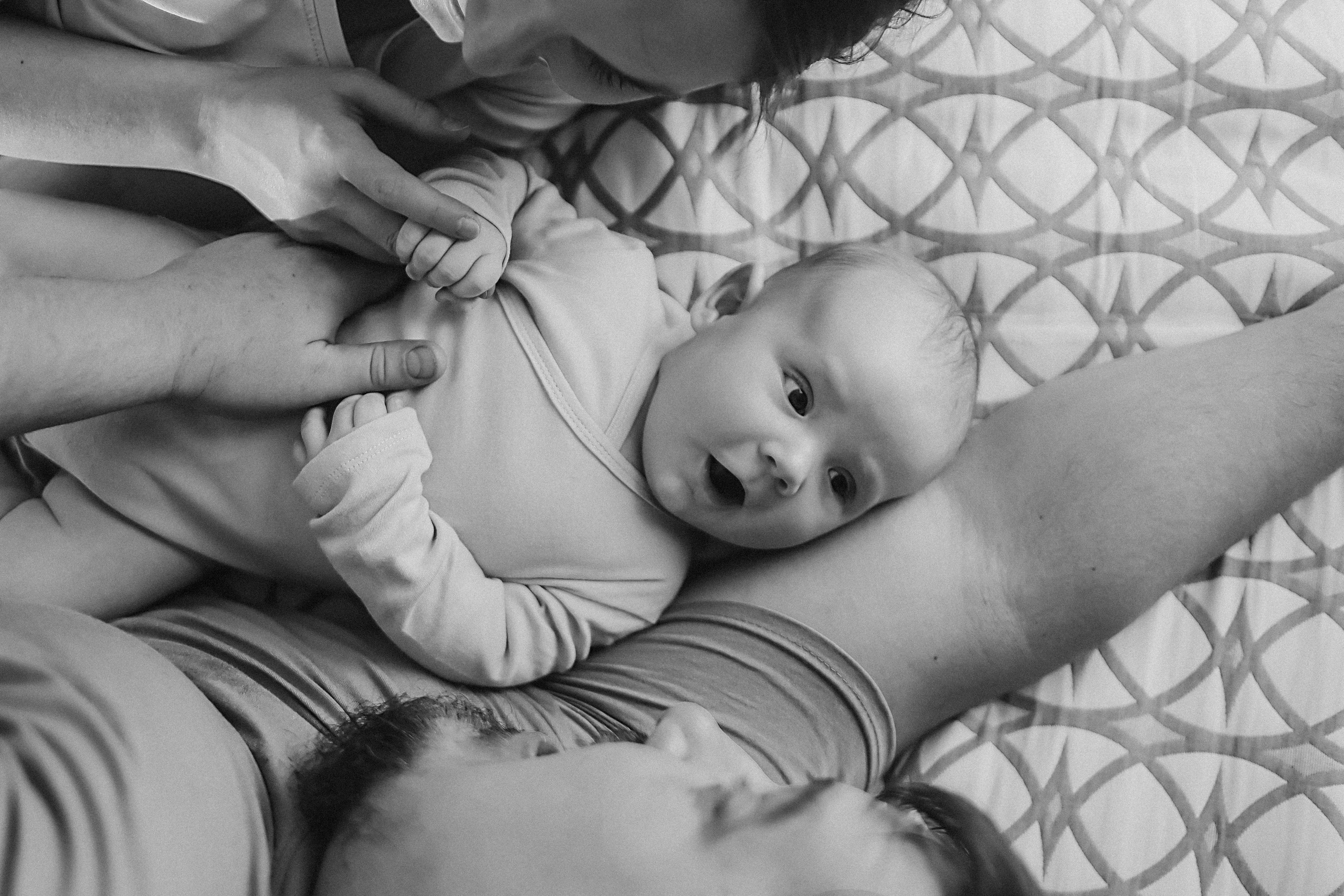 Захар, 3 месяца. Семейный фотограф Тюмень, фотограф на роды Салмина Мария