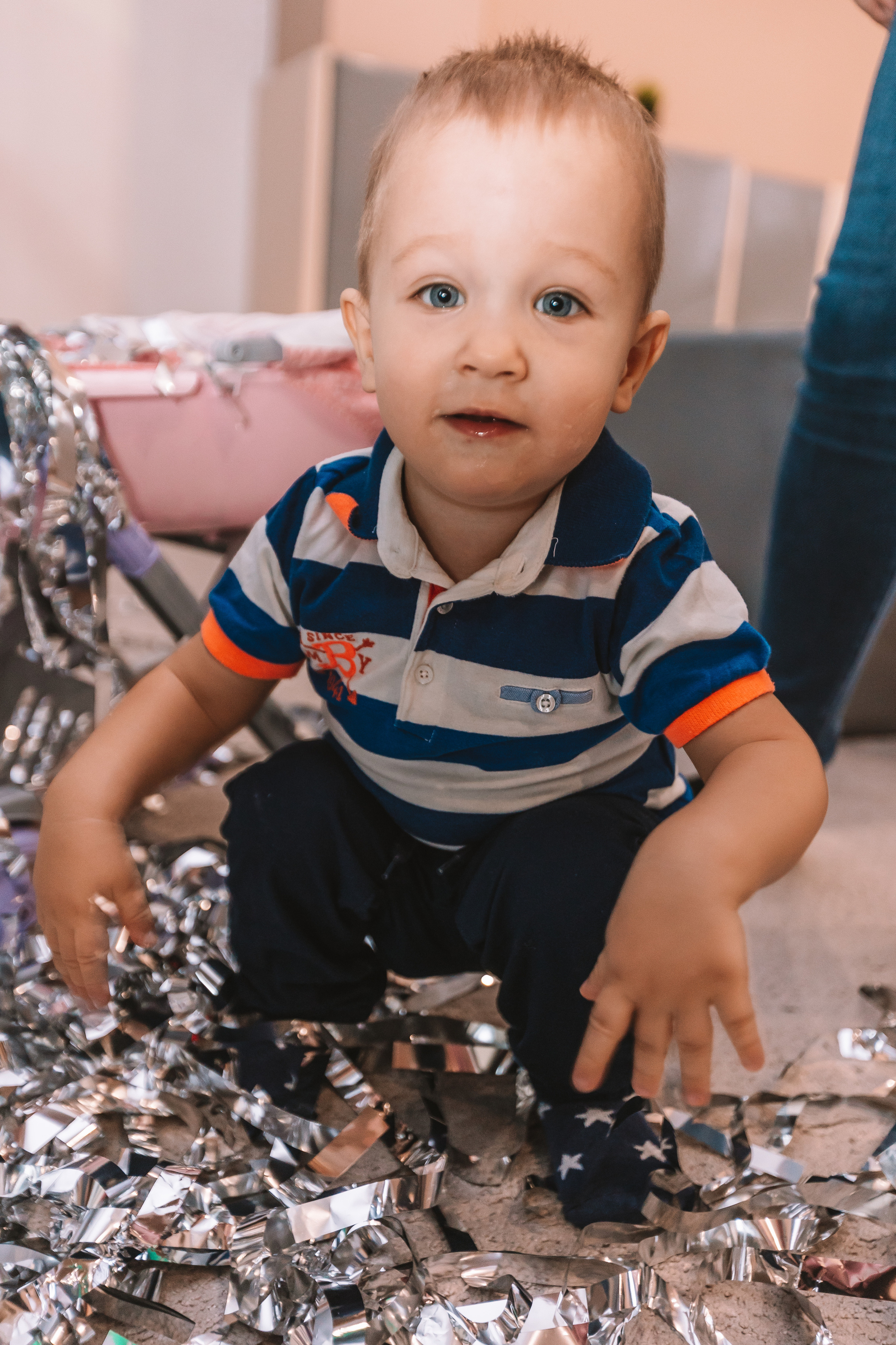Первый годик в игровой. Семейный фотограф Тюмень, фотограф на роды Салмина Мария
