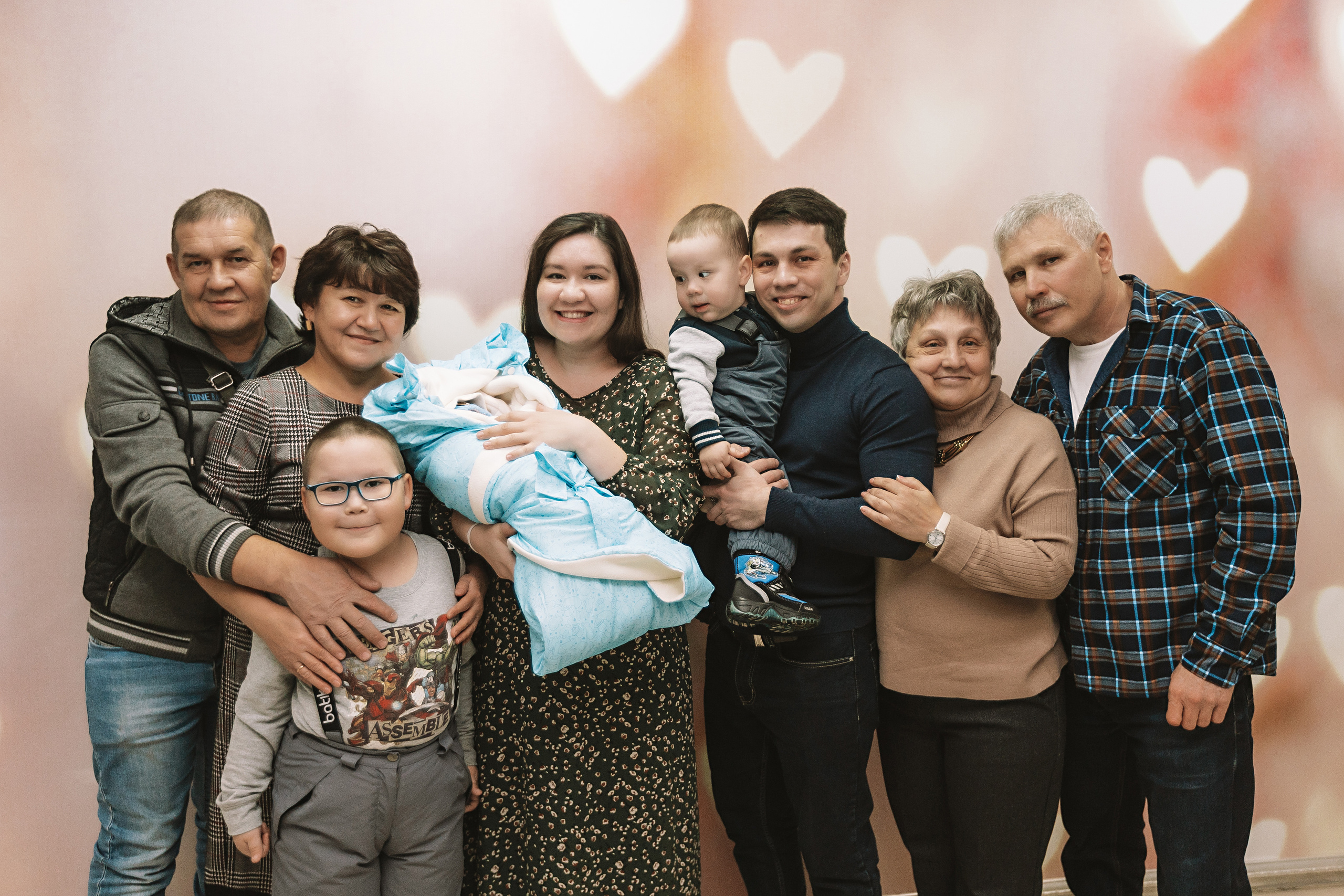 Выписка только зона ожидания. Семейный фотограф Тюмень, фотограф на роды Салмина Мария