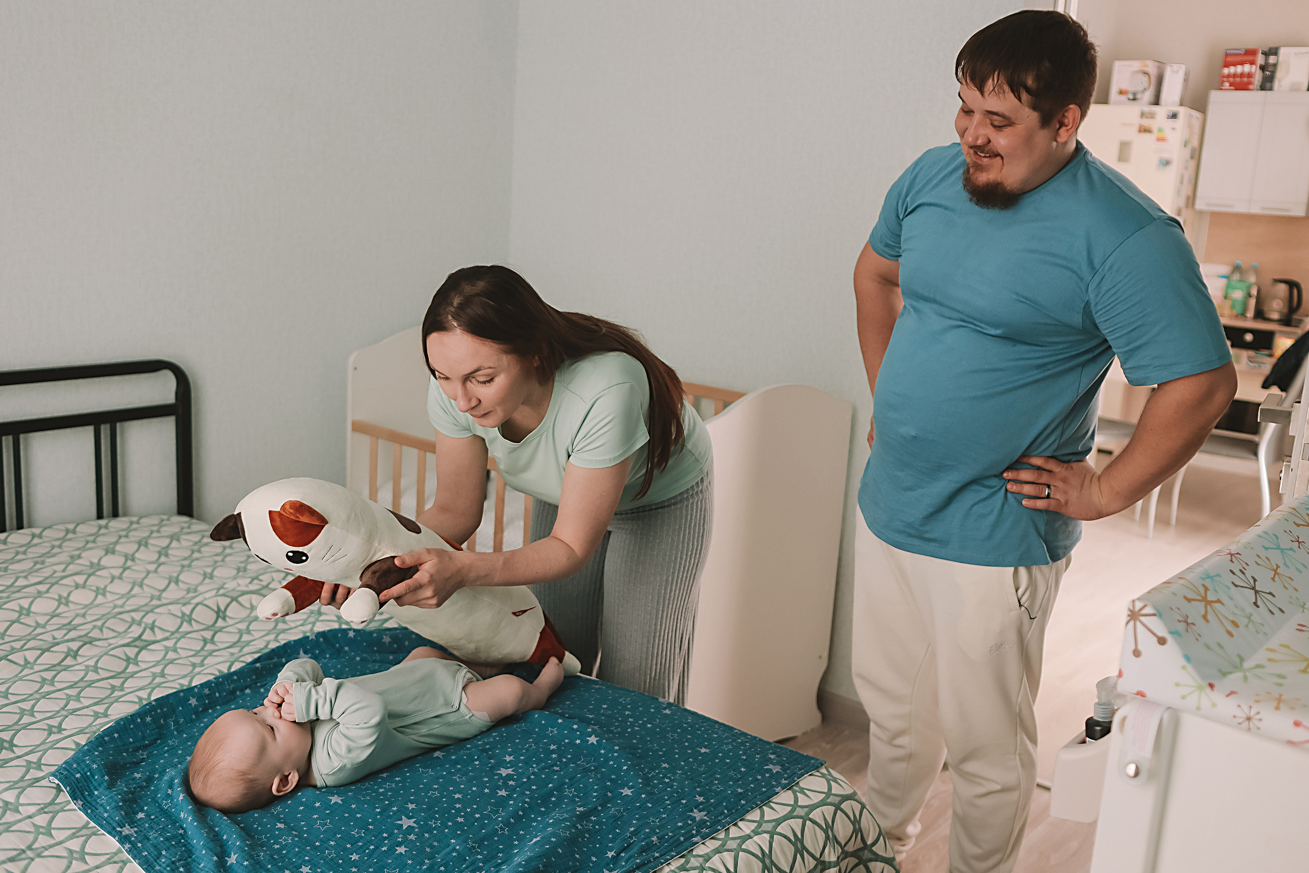 Захар, 3 месяца. Семейный фотограф Тюмень, фотограф на роды Салмина Мария