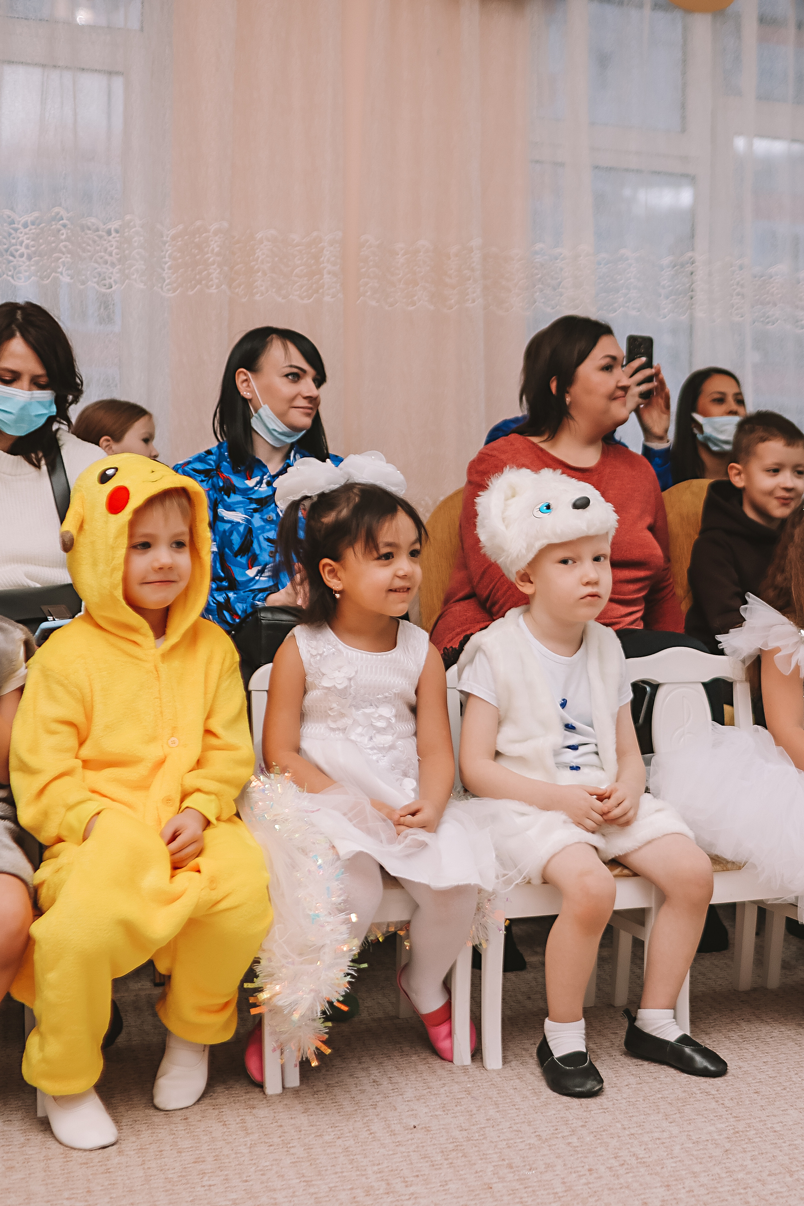 Репортаж новогоднего утренника. Семейный фотограф Тюмень, фотограф на роды Салмина Мария