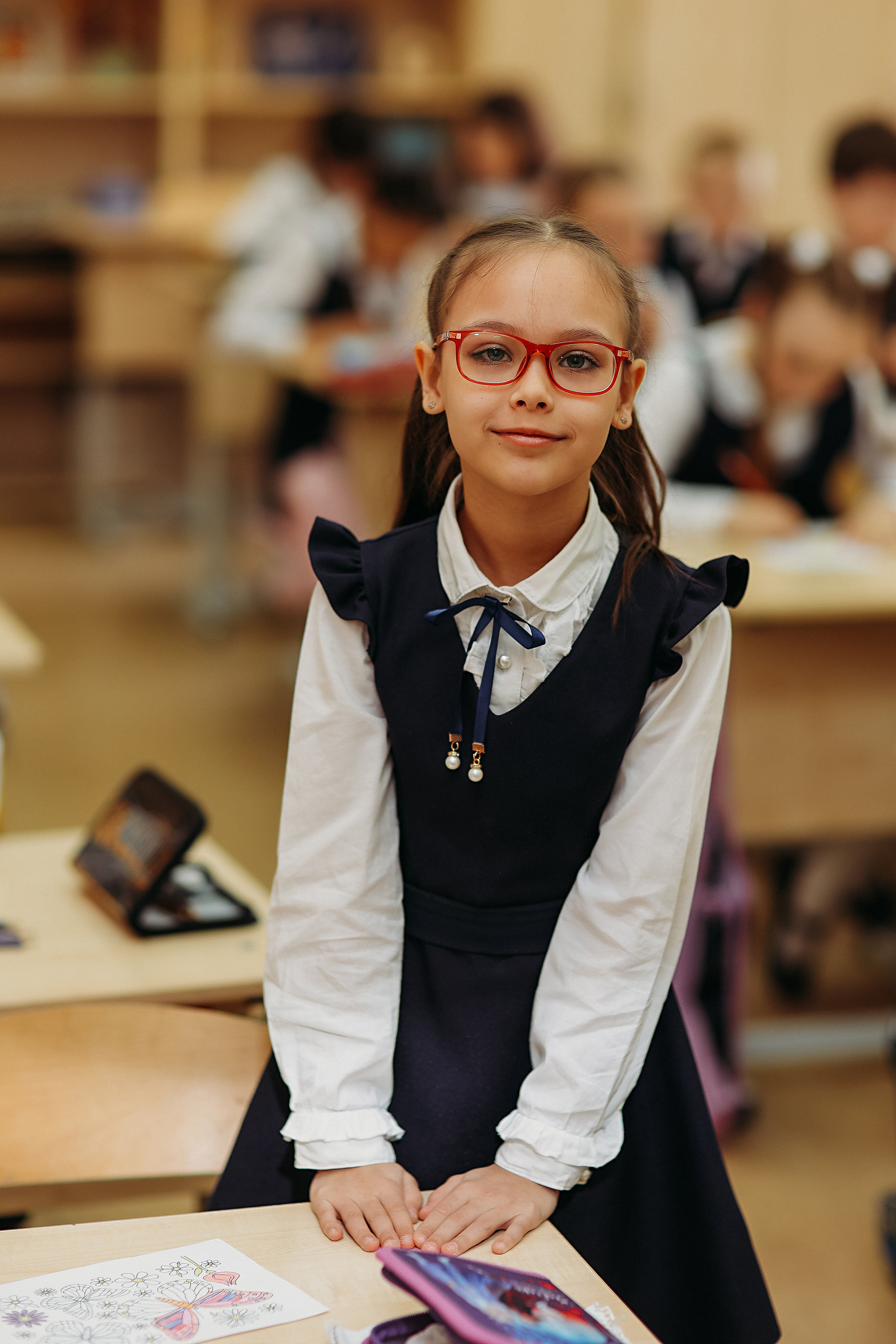 2 класс. Семейный фотограф Тюмень, фотограф на роды Салмина Мария