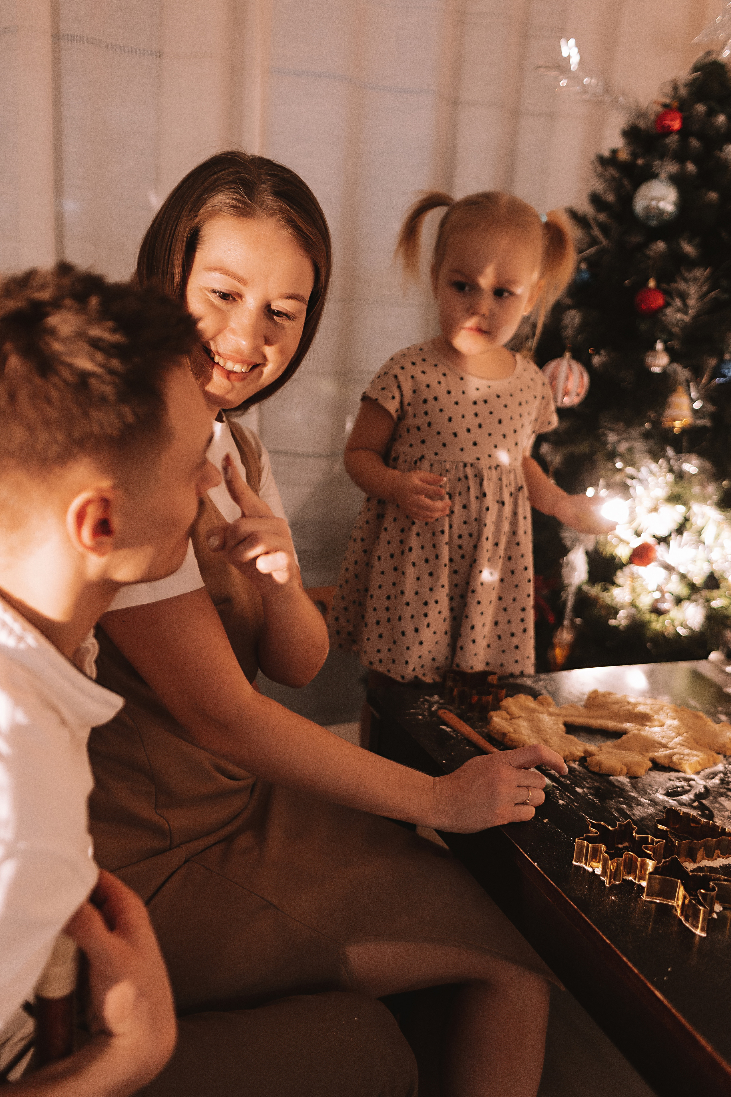Новогодняя. Семейный фотограф Тюмень, фотограф на роды Салмина Мария