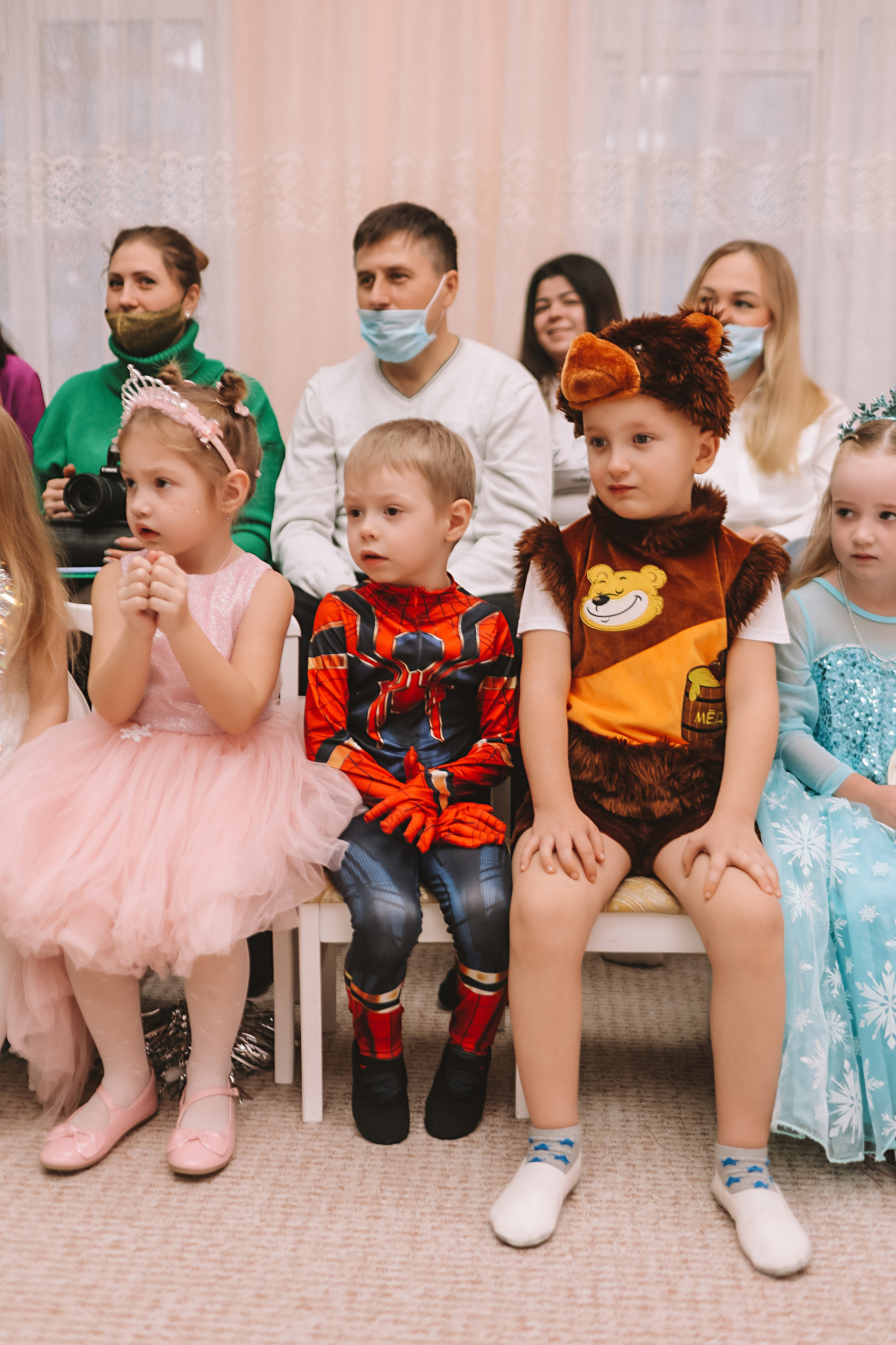 Репортаж новогоднего утренника. Семейный фотограф Тюмень, фотограф на роды Салмина Мария