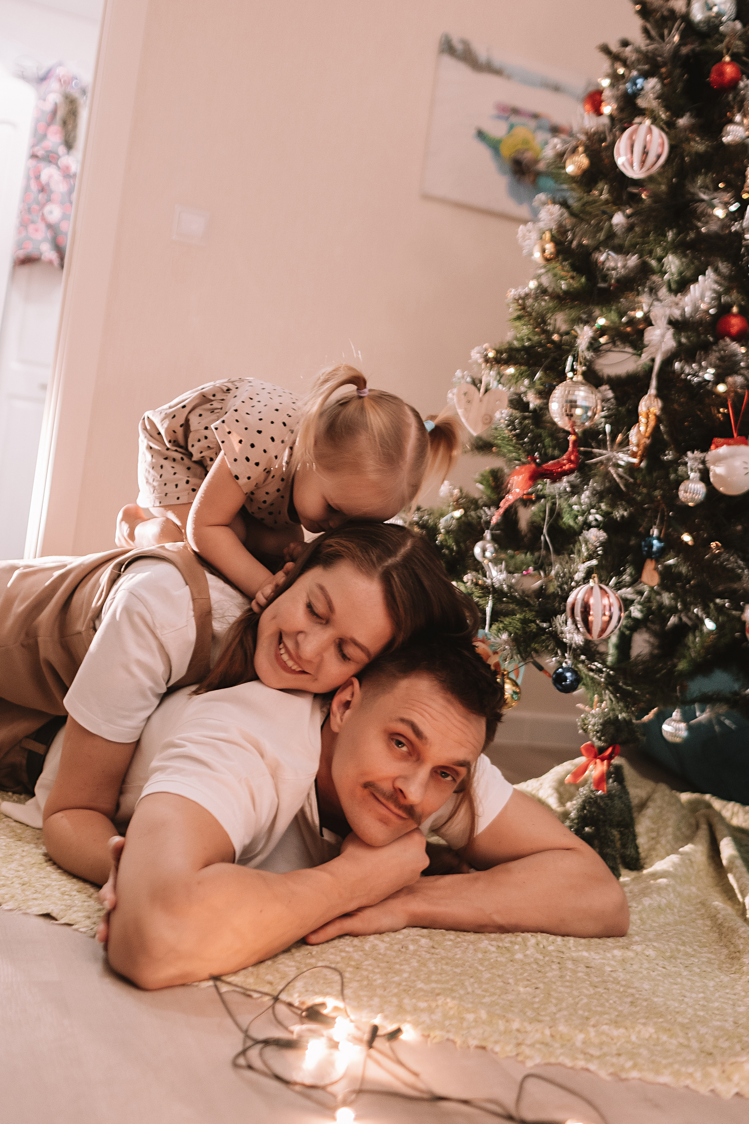 Новогодняя. Семейный фотограф Тюмень, фотограф на роды Салмина Мария