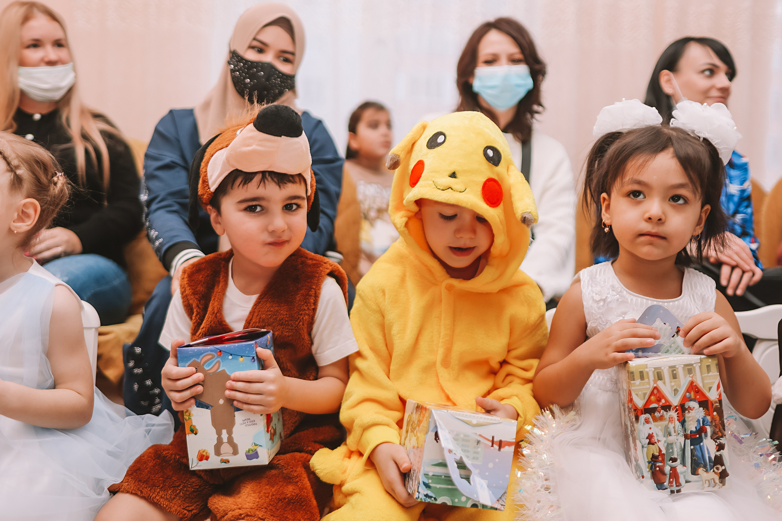 Репортаж новогоднего утренника. Семейный фотограф Тюмень, фотограф на роды Салмина Мария