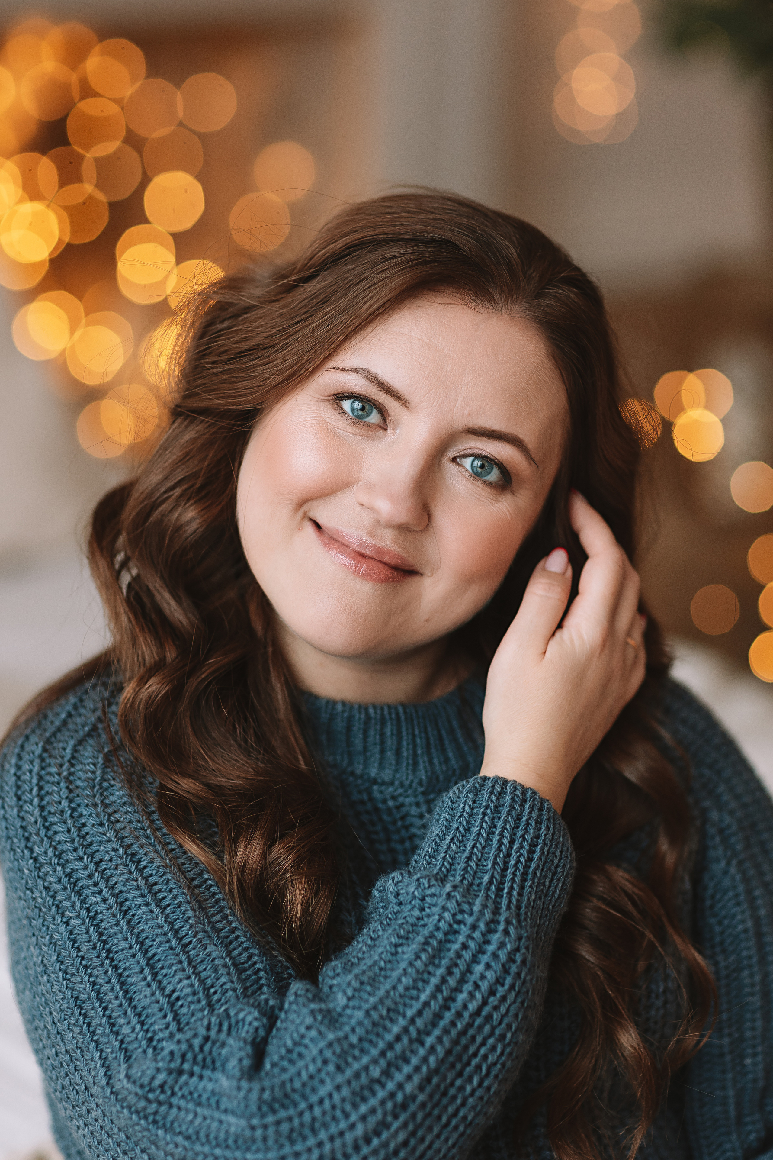 Студия Че (новогодняя). Семейный фотограф Тюмень, фотограф на роды Салмина Мария