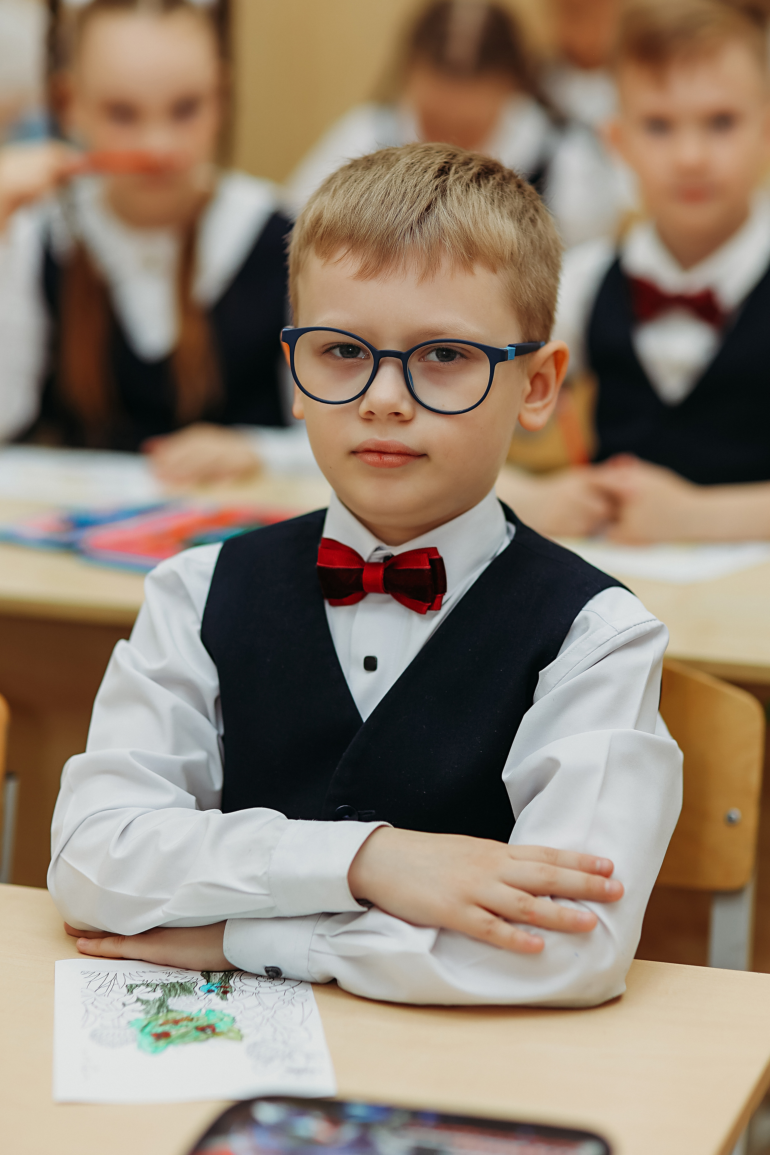 2 класс. Семейный фотограф Тюмень, фотограф на роды Салмина Мария