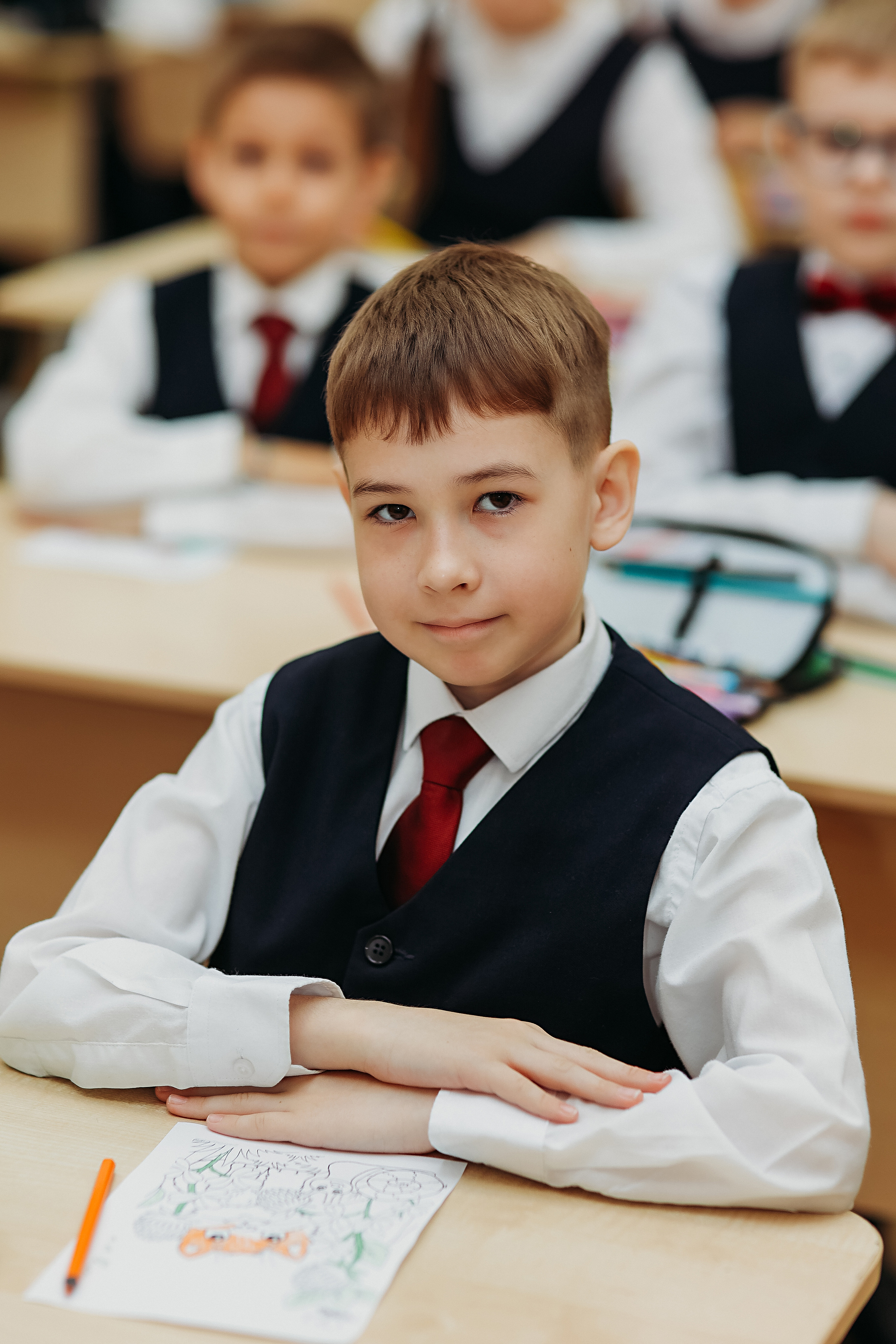 2 класс. Семейный фотограф Тюмень, фотограф на роды Салмина Мария