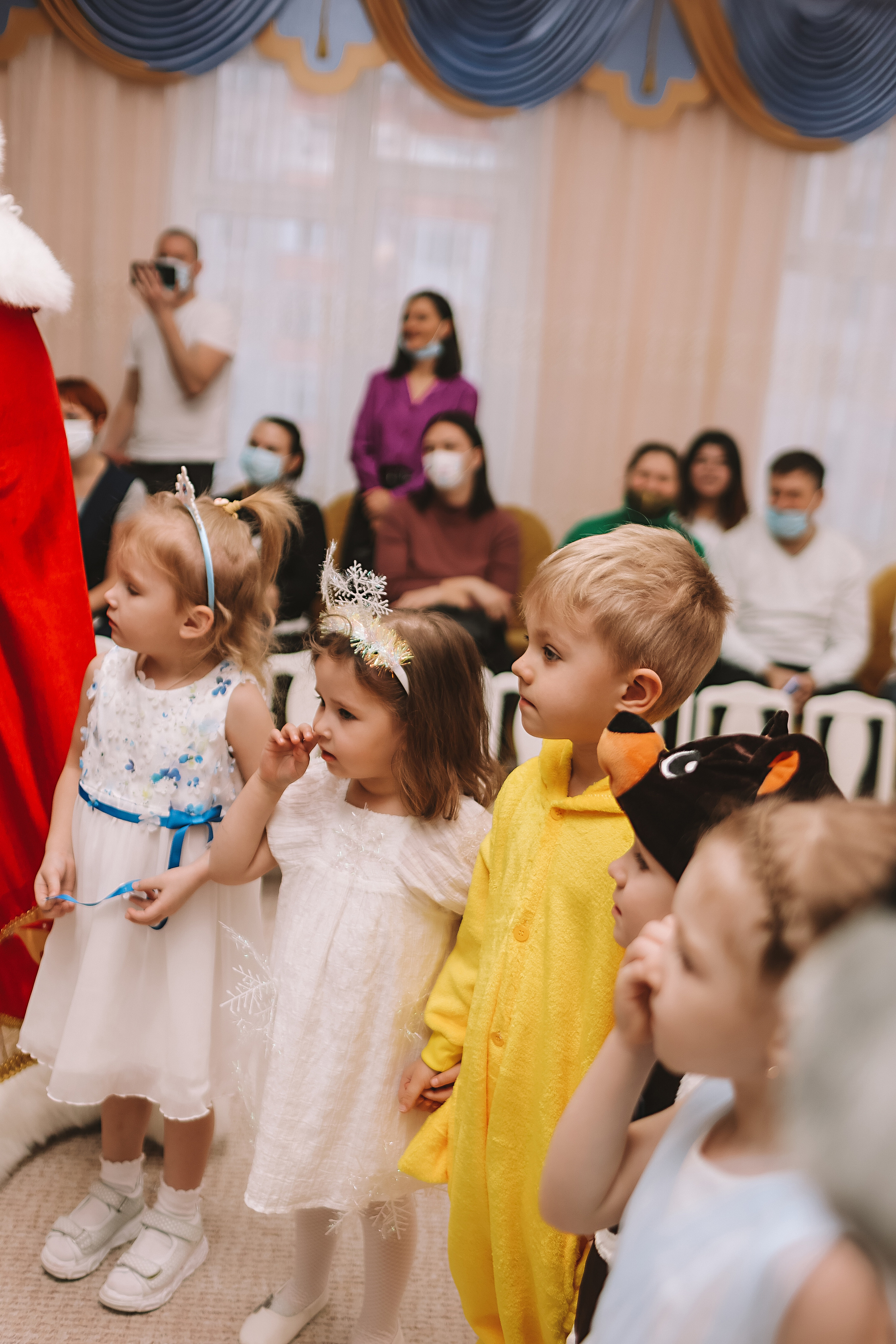 Репортаж новогоднего утренника. Семейный фотограф Тюмень, фотограф на роды Салмина Мария