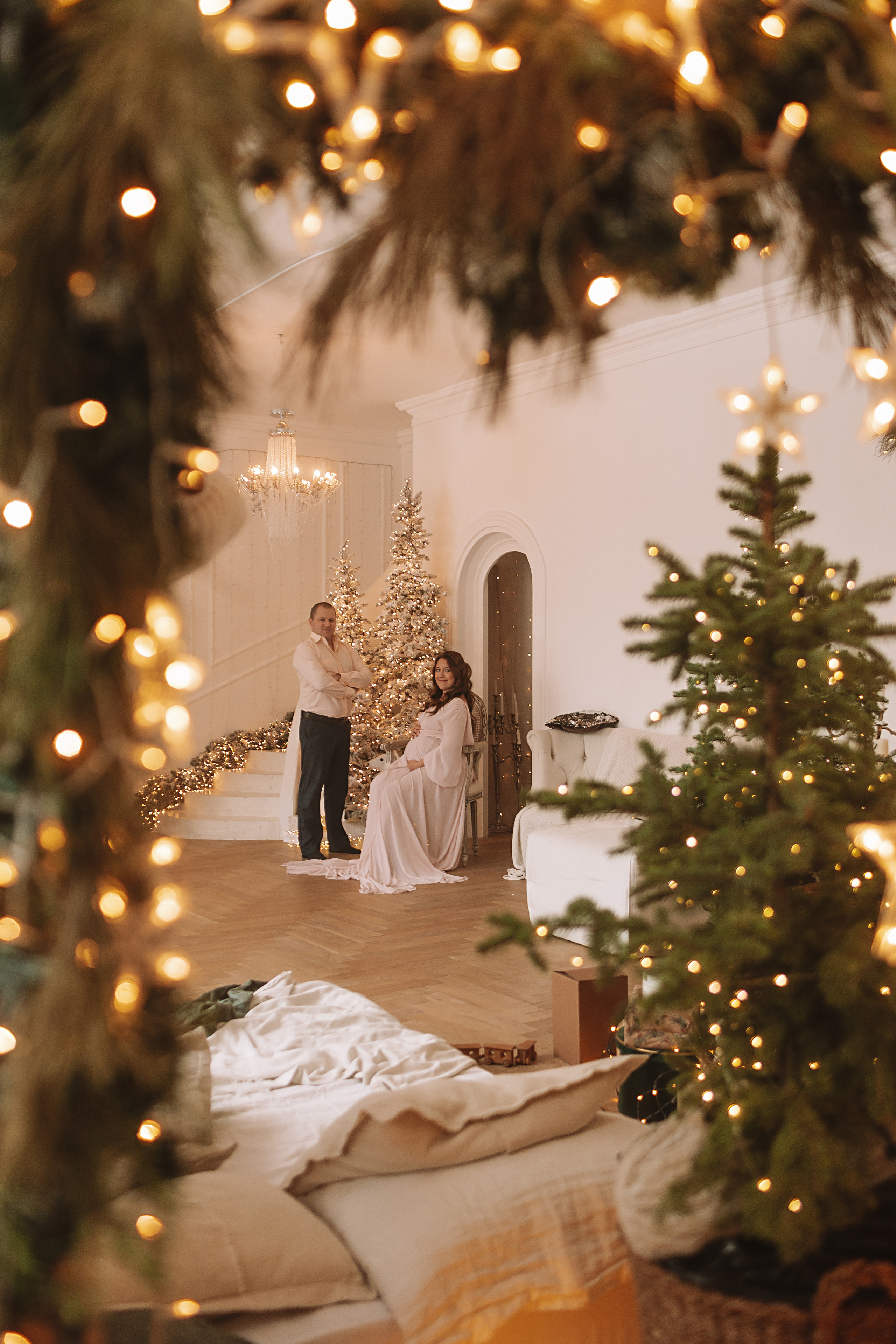 Студия Че (новогодняя). Семейный фотограф Тюмень, фотограф на роды Салмина Мария