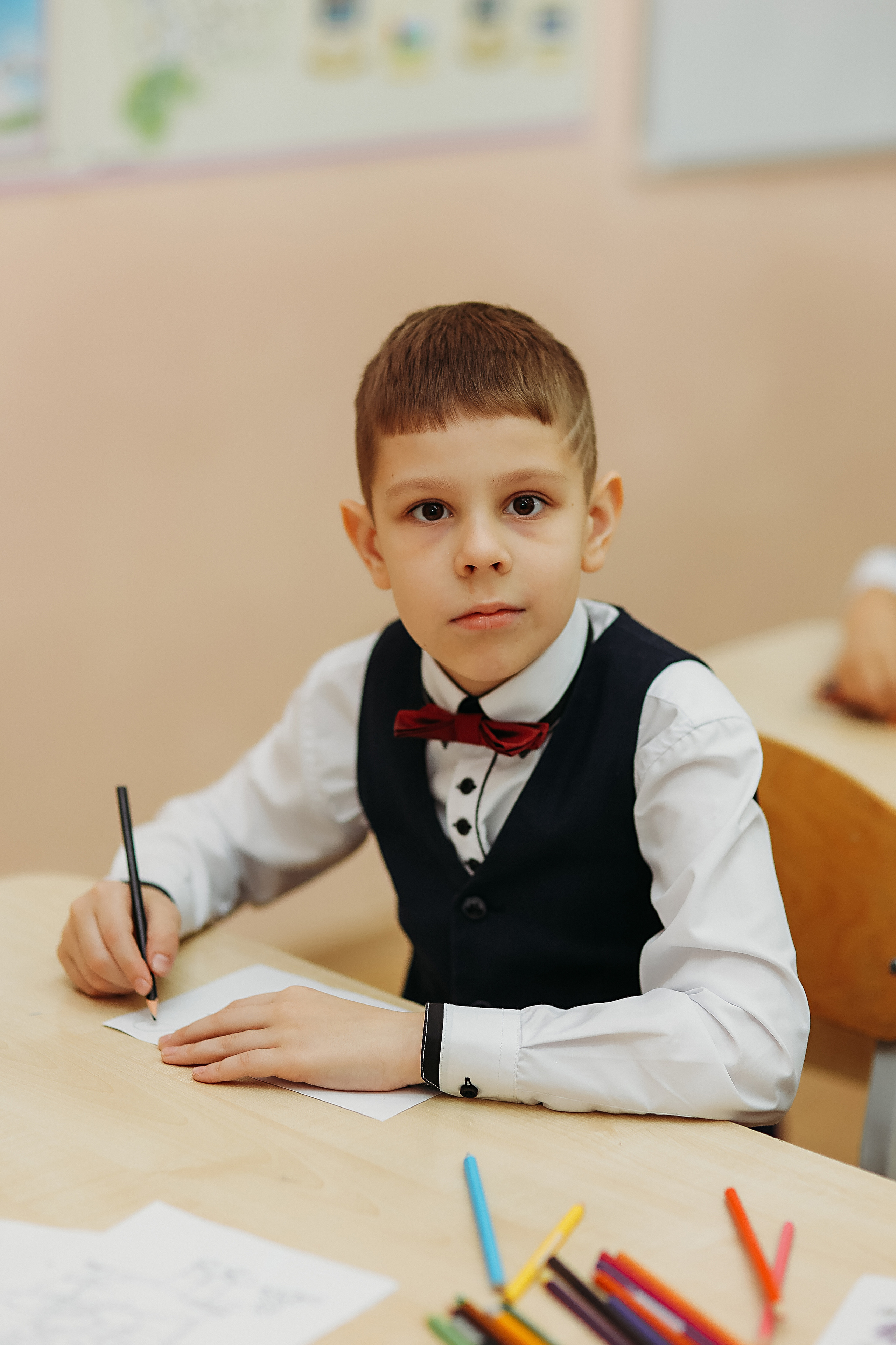 2 класс. Семейный фотограф Тюмень, фотограф на роды Салмина Мария