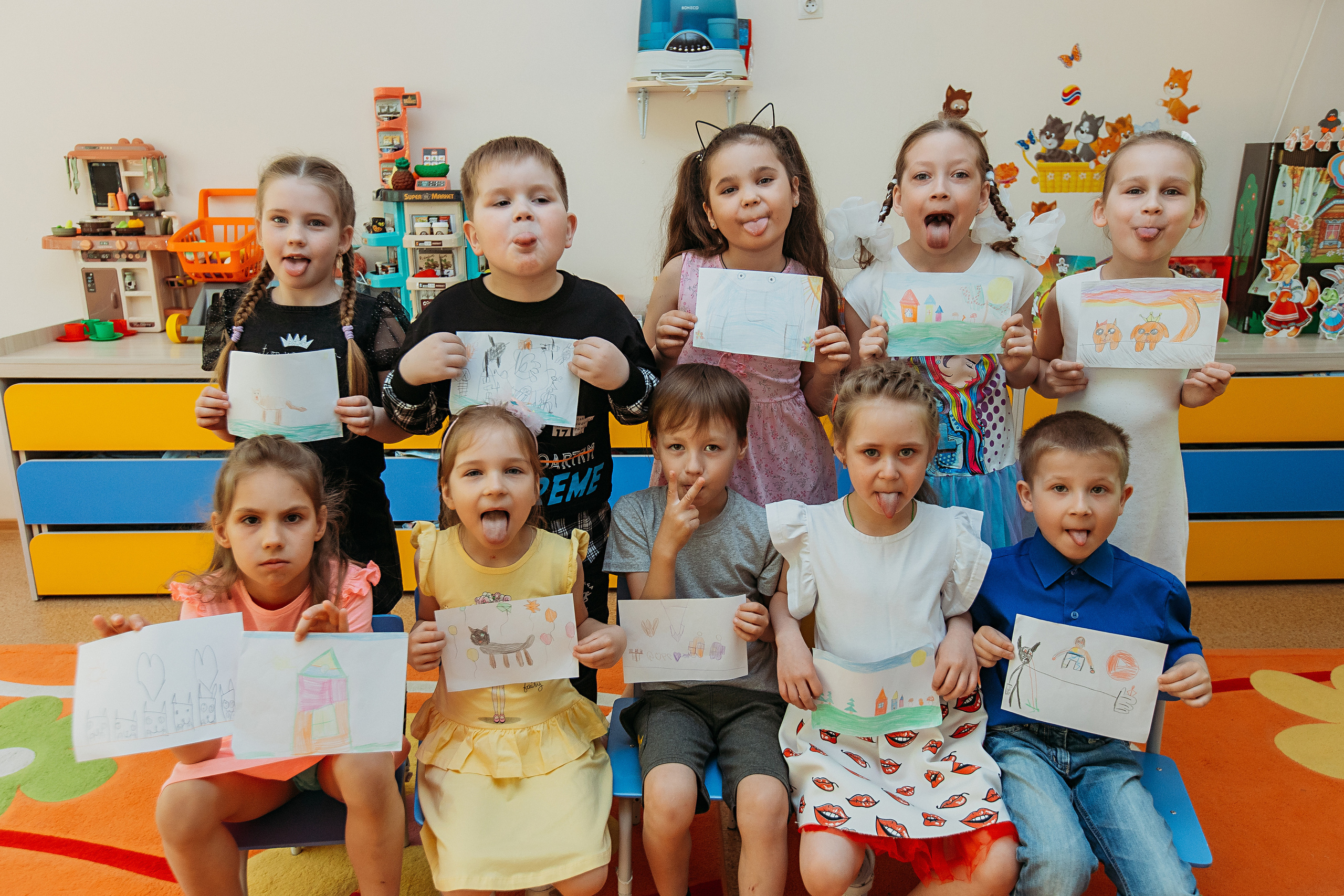 Портерты+общее+группы садик. Семейный фотограф Тюмень, фотограф на роды Салмина Мария