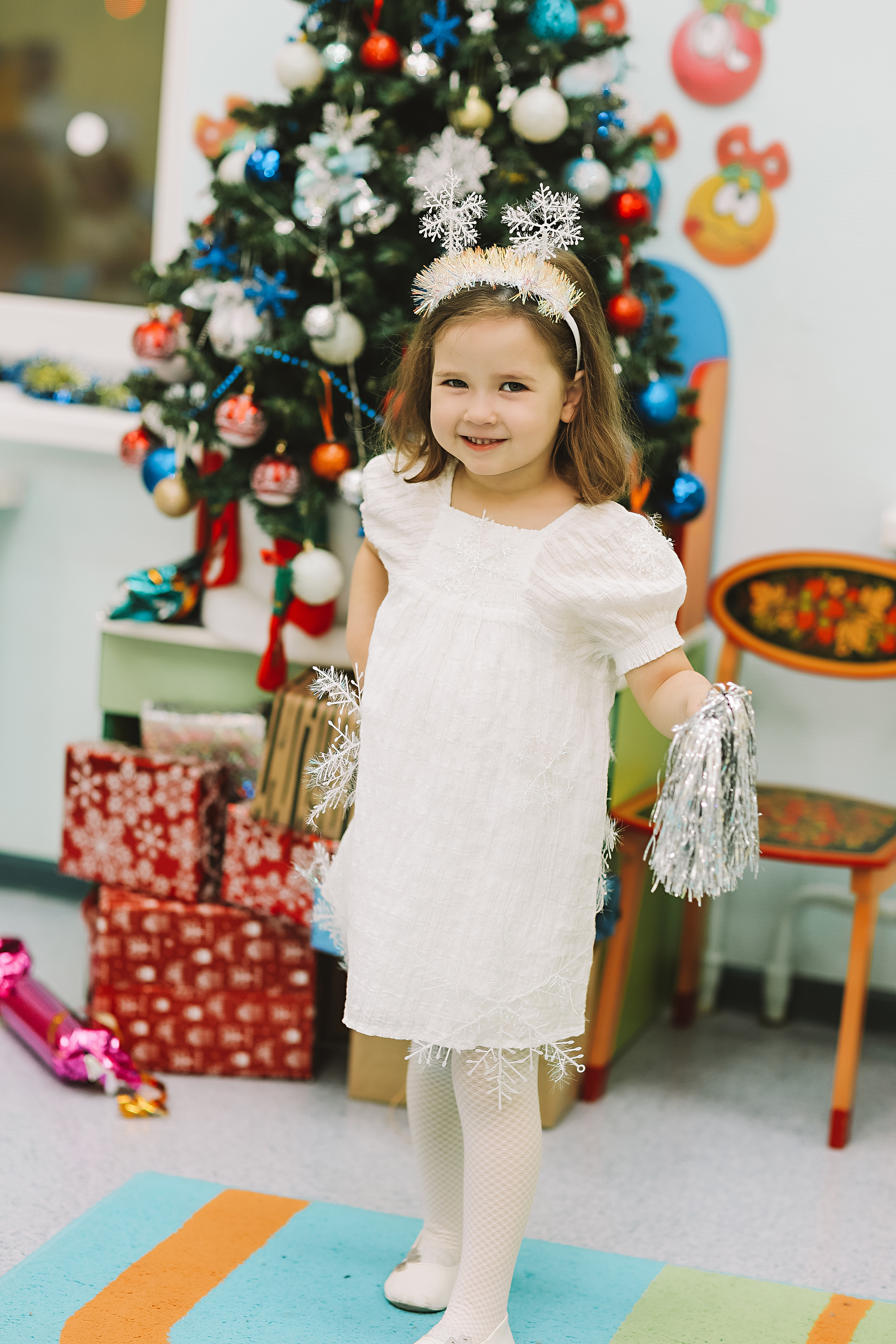 Репортаж новогоднего утренника. Семейный фотограф Тюмень, фотограф на роды Салмина Мария