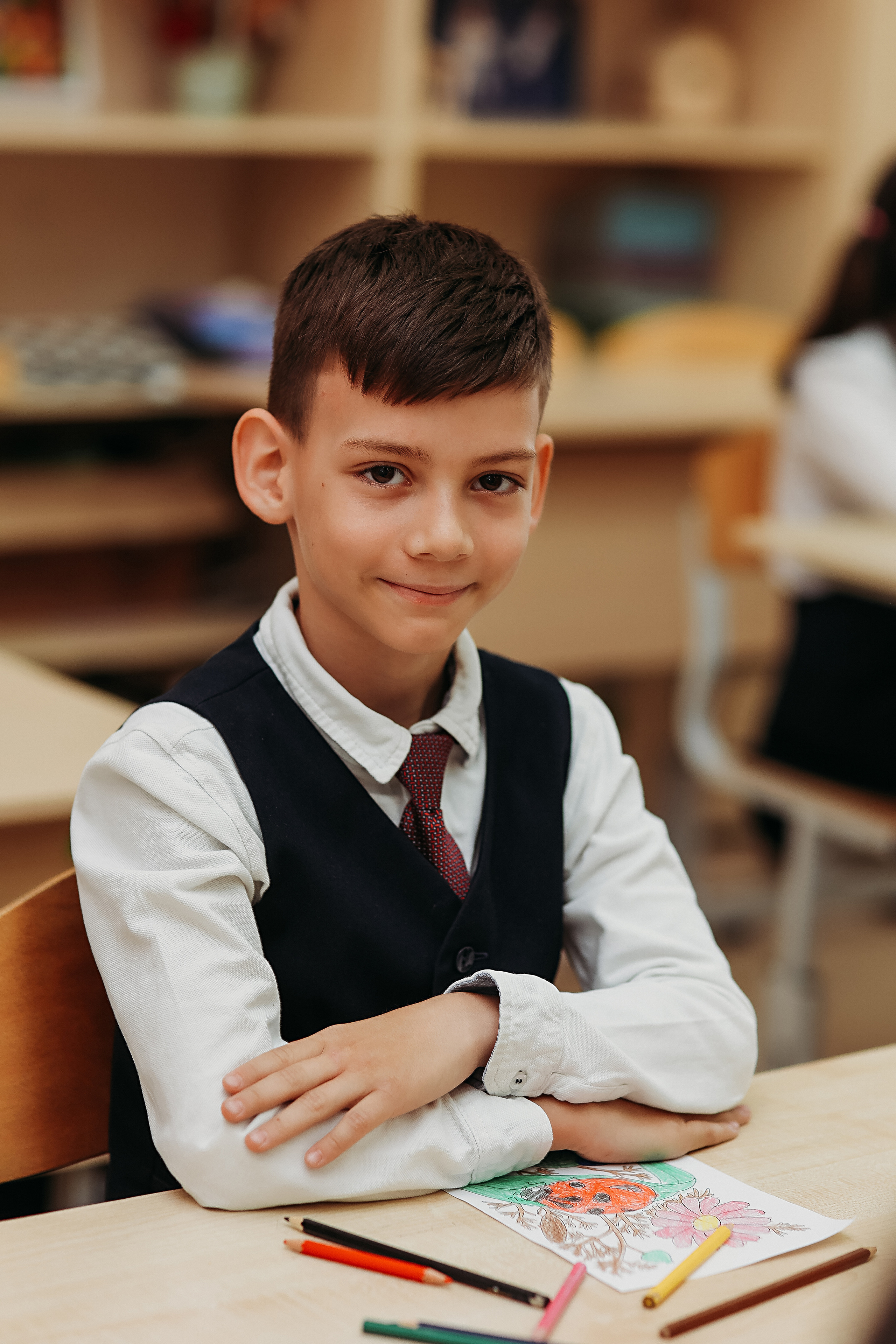 2 класс. Семейный фотограф Тюмень, фотограф на роды Салмина Мария