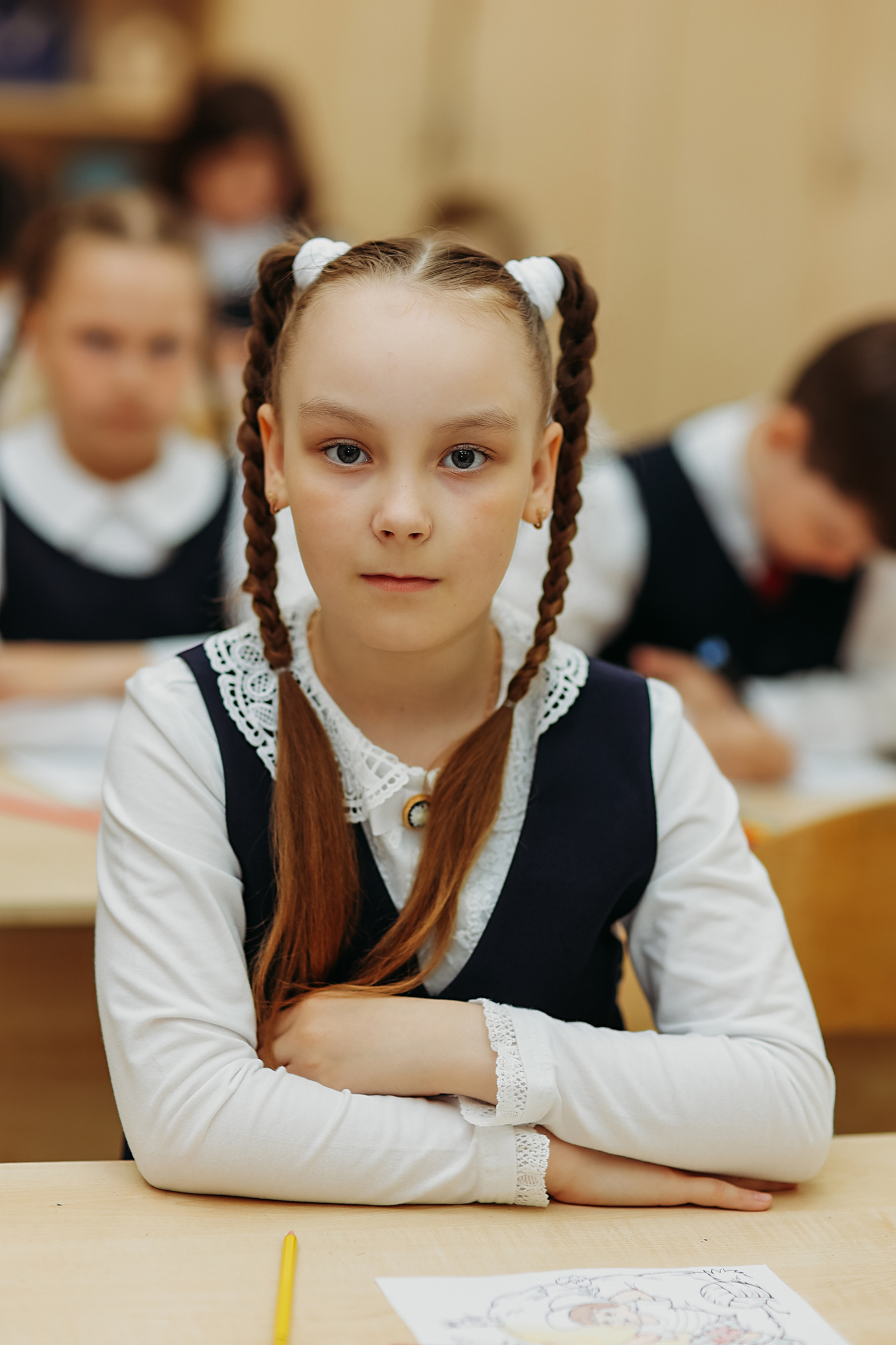 2 класс. Семейный фотограф Тюмень, фотограф на роды Салмина Мария