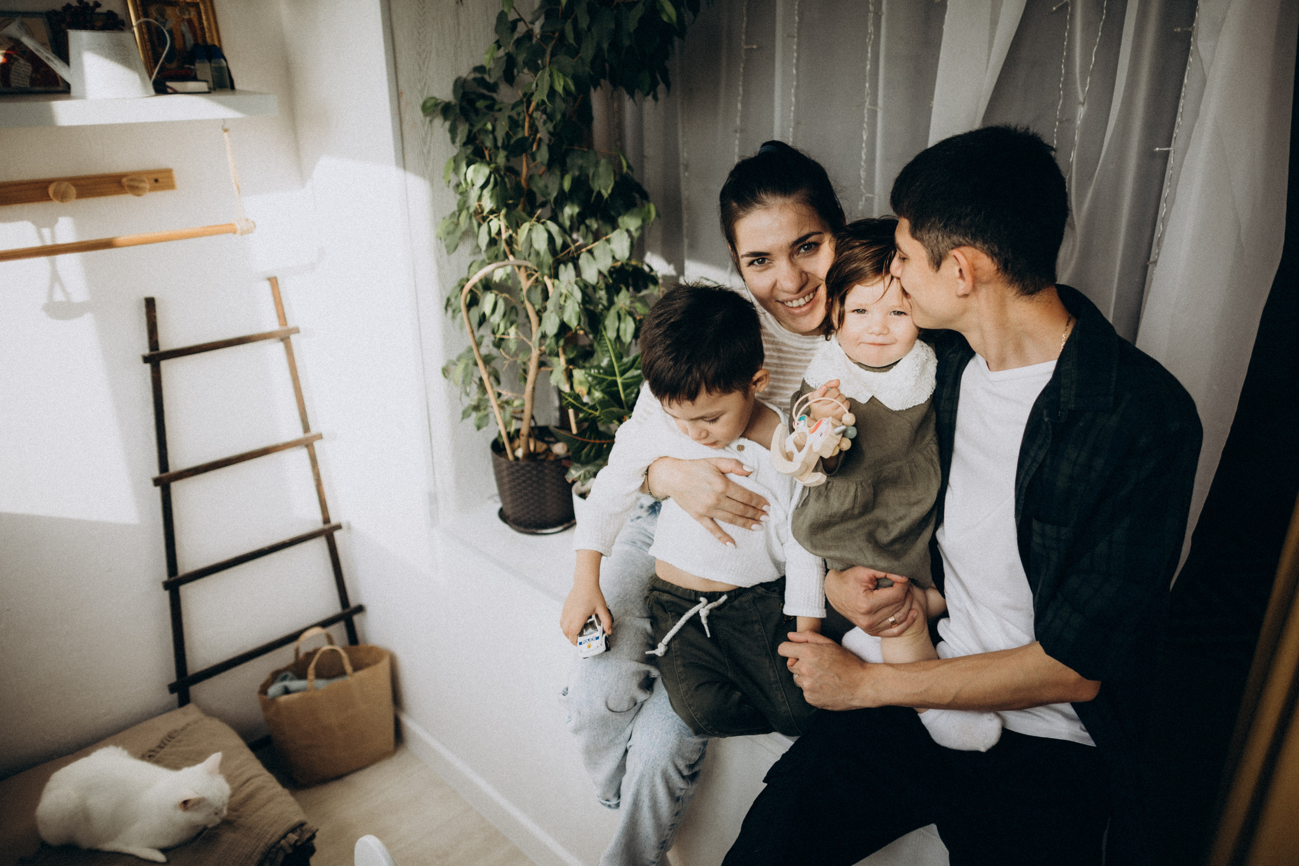 Аня Леша Мира и Матвей. Семейный фотограф в Краснодаре Анна Пасик