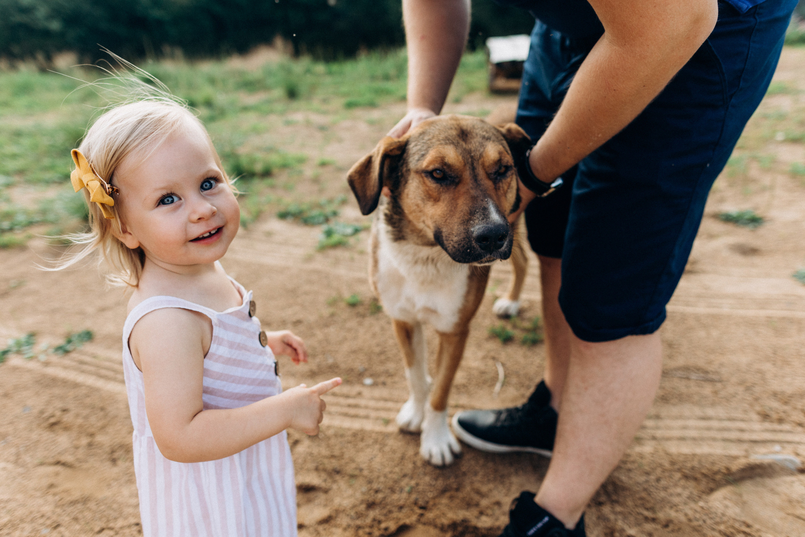 Закатная прогулка Вики Димы и Ульяны. Семейный фотограф в Краснодаре Анна Пасик