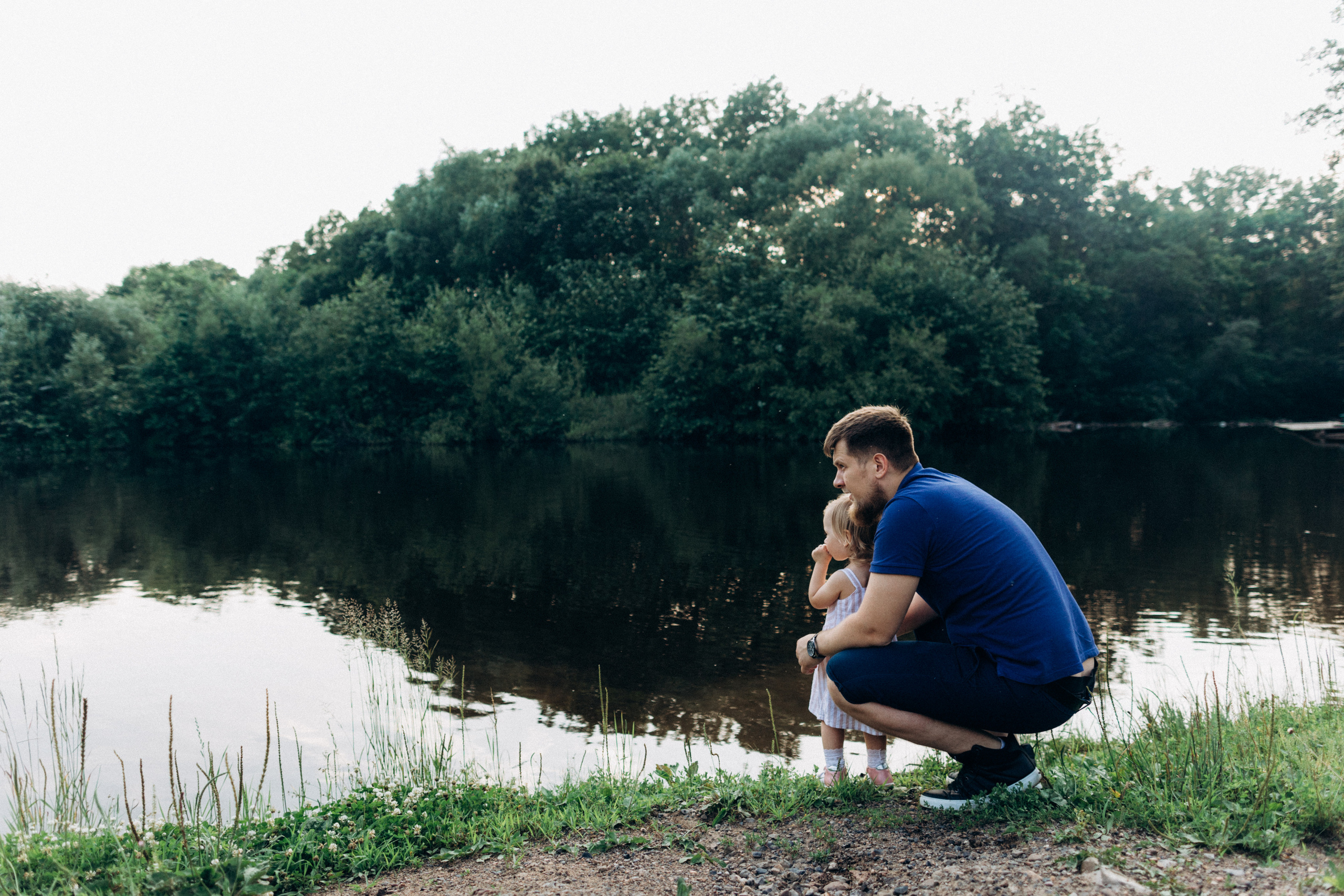 Закатная прогулка Вики Димы и Ульяны. Семейный фотограф в Краснодаре Анна Пасик