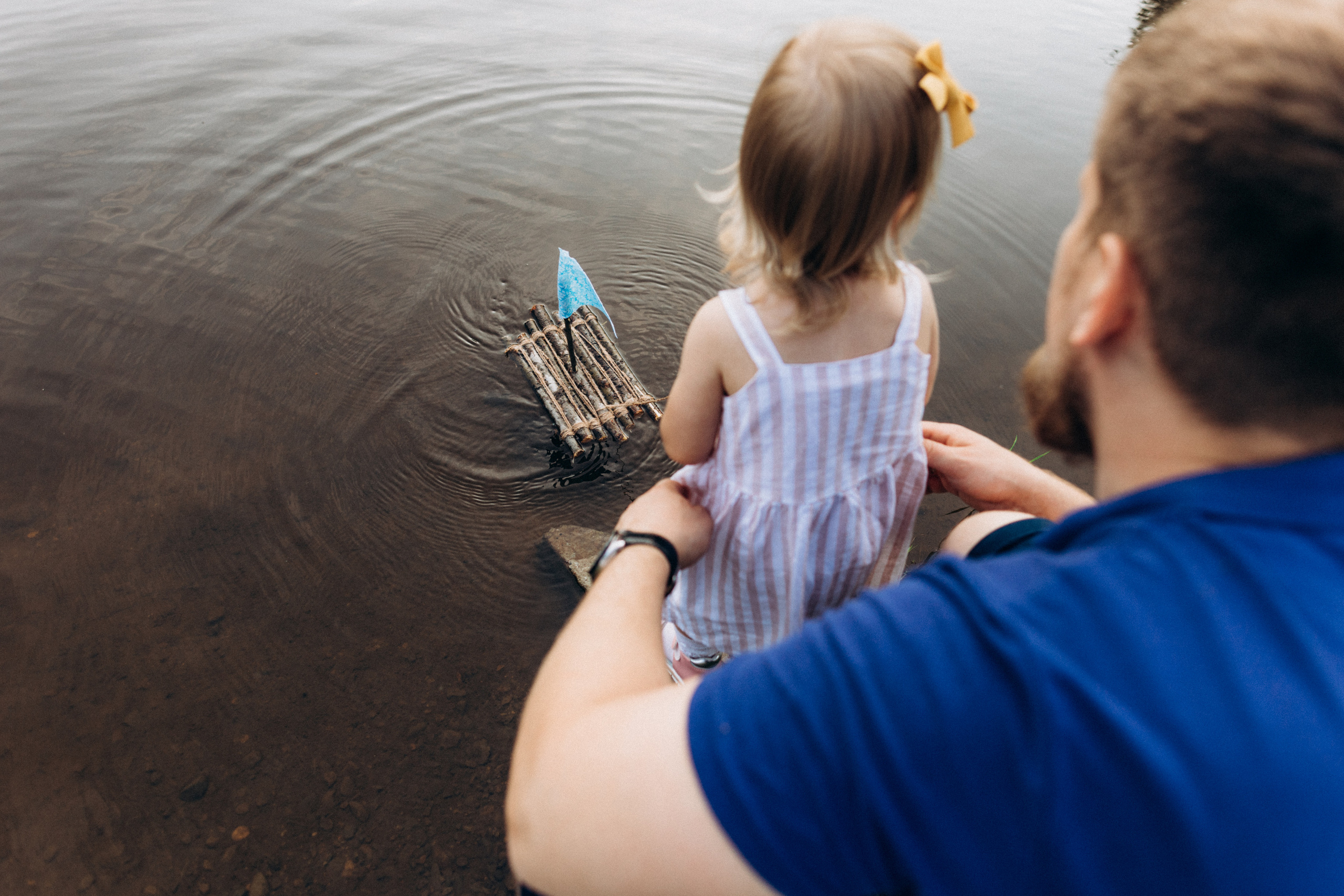 Закатная прогулка Вики Димы и Ульяны. Семейный фотограф в Краснодаре Анна Пасик