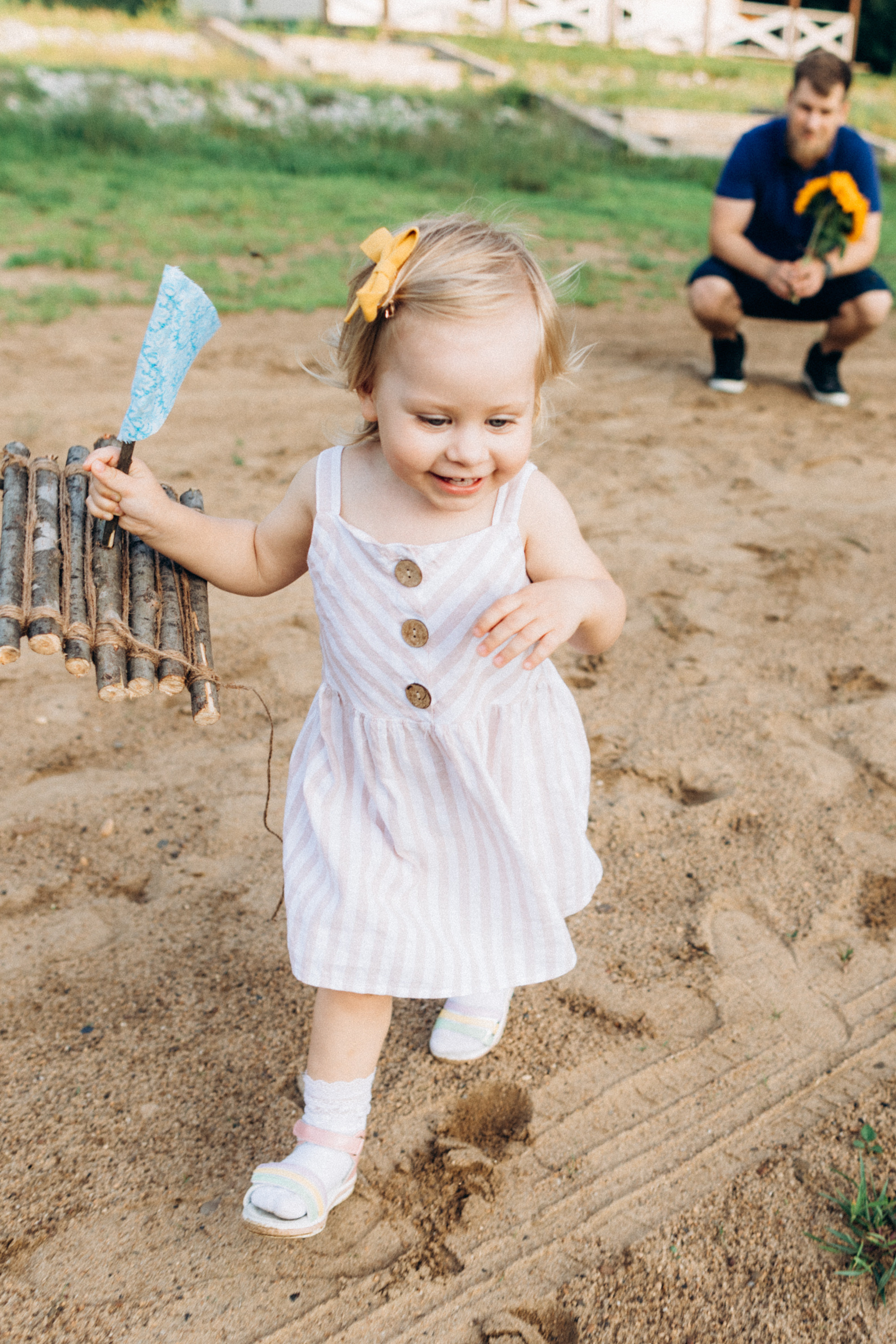 Закатная прогулка Вики Димы и Ульяны. Семейный фотограф в Краснодаре Анна Пасик