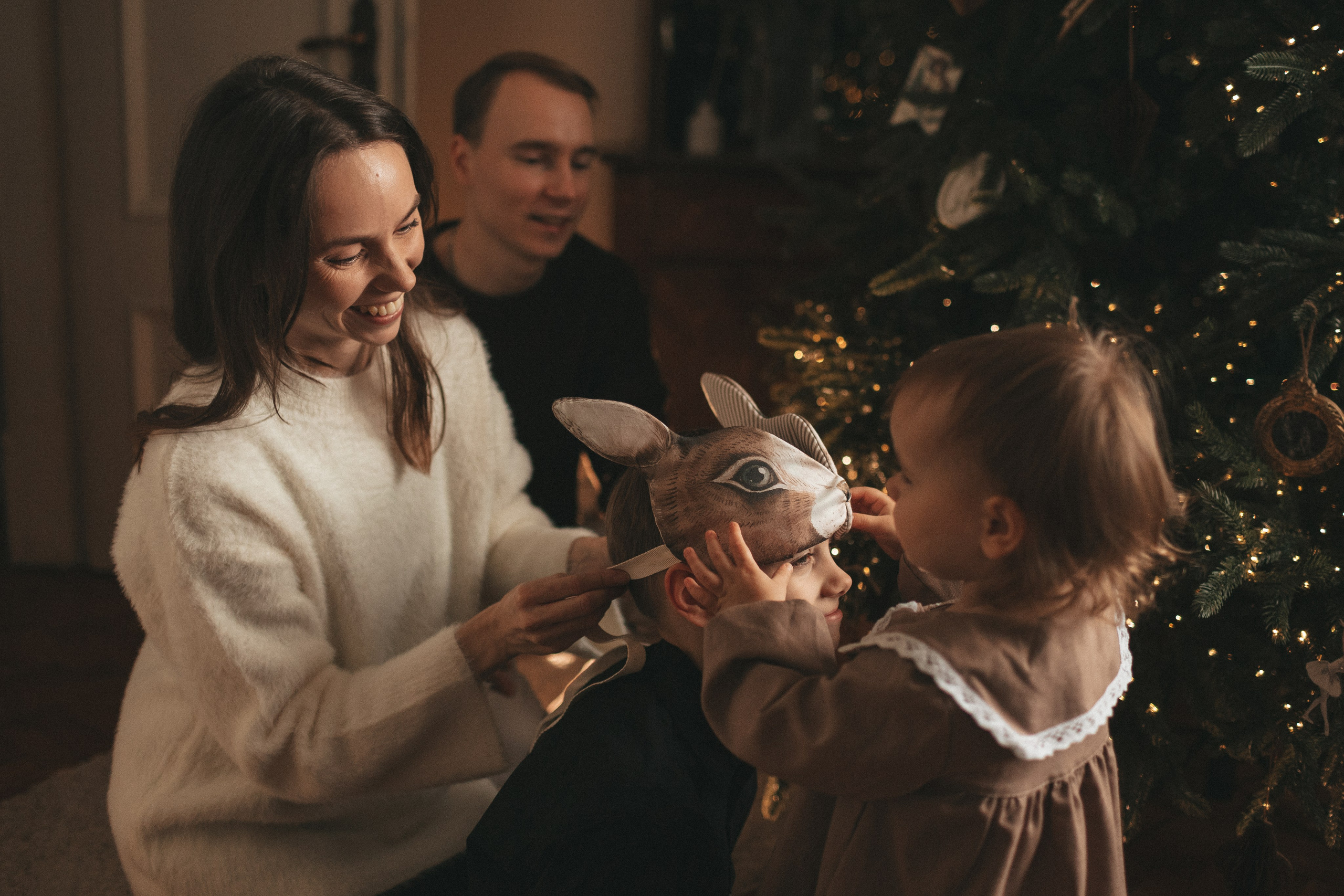 Новогоднее волшебство. Семейный фотограф в Москве