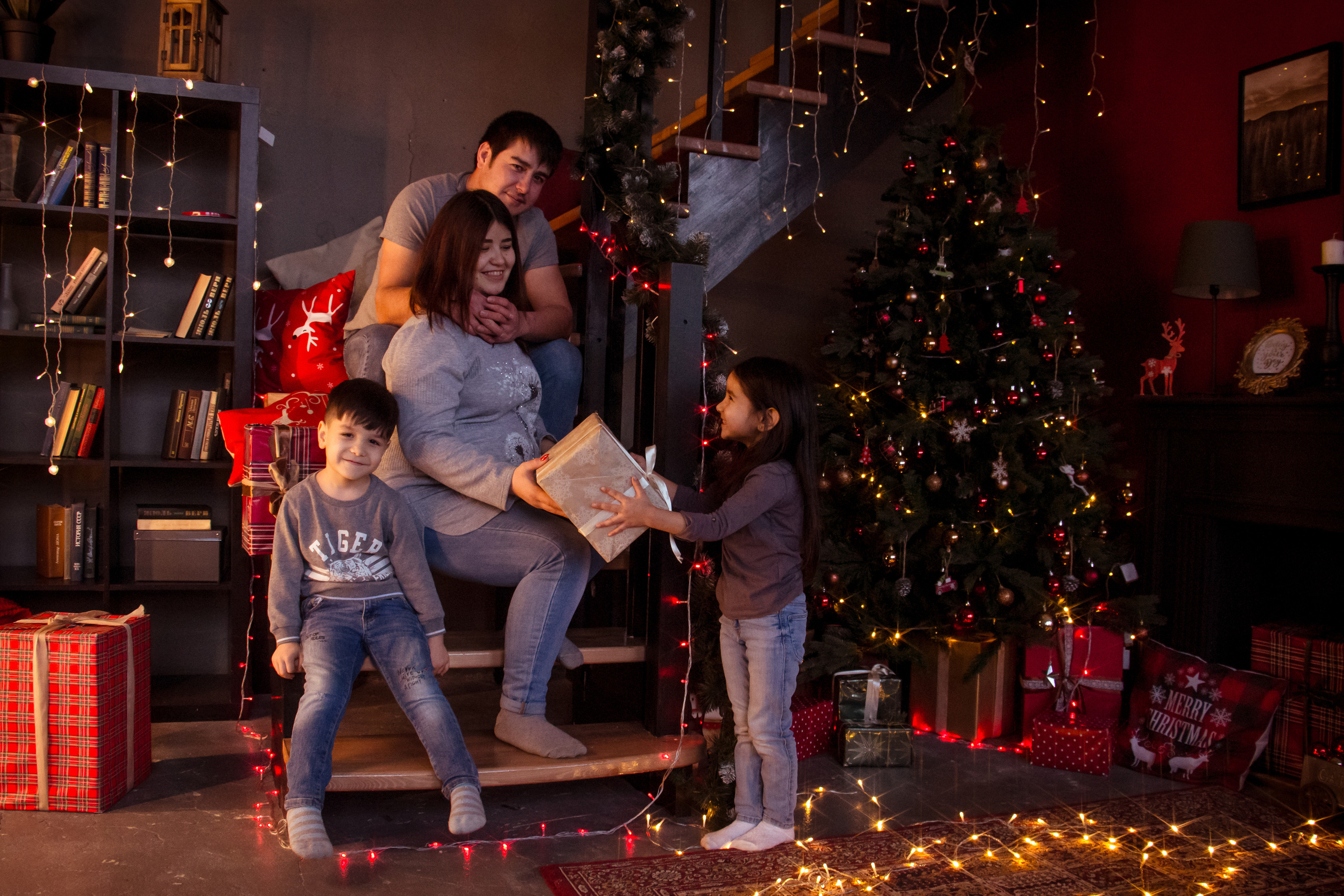 Семья Исмаиловых 1. Фотограф Мария Винницкая