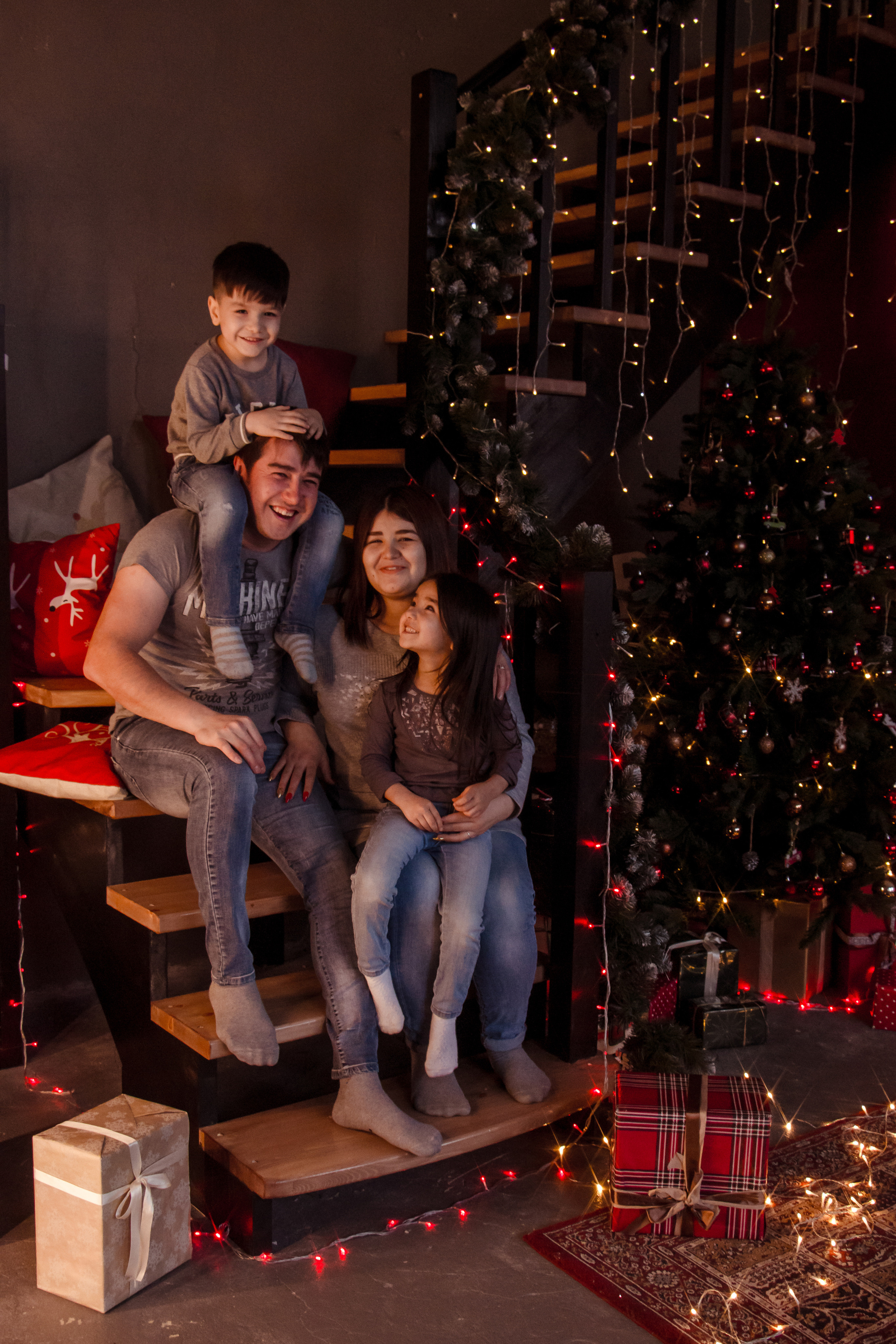 Семья Исмаиловых 1. Фотограф Мария Винницкая