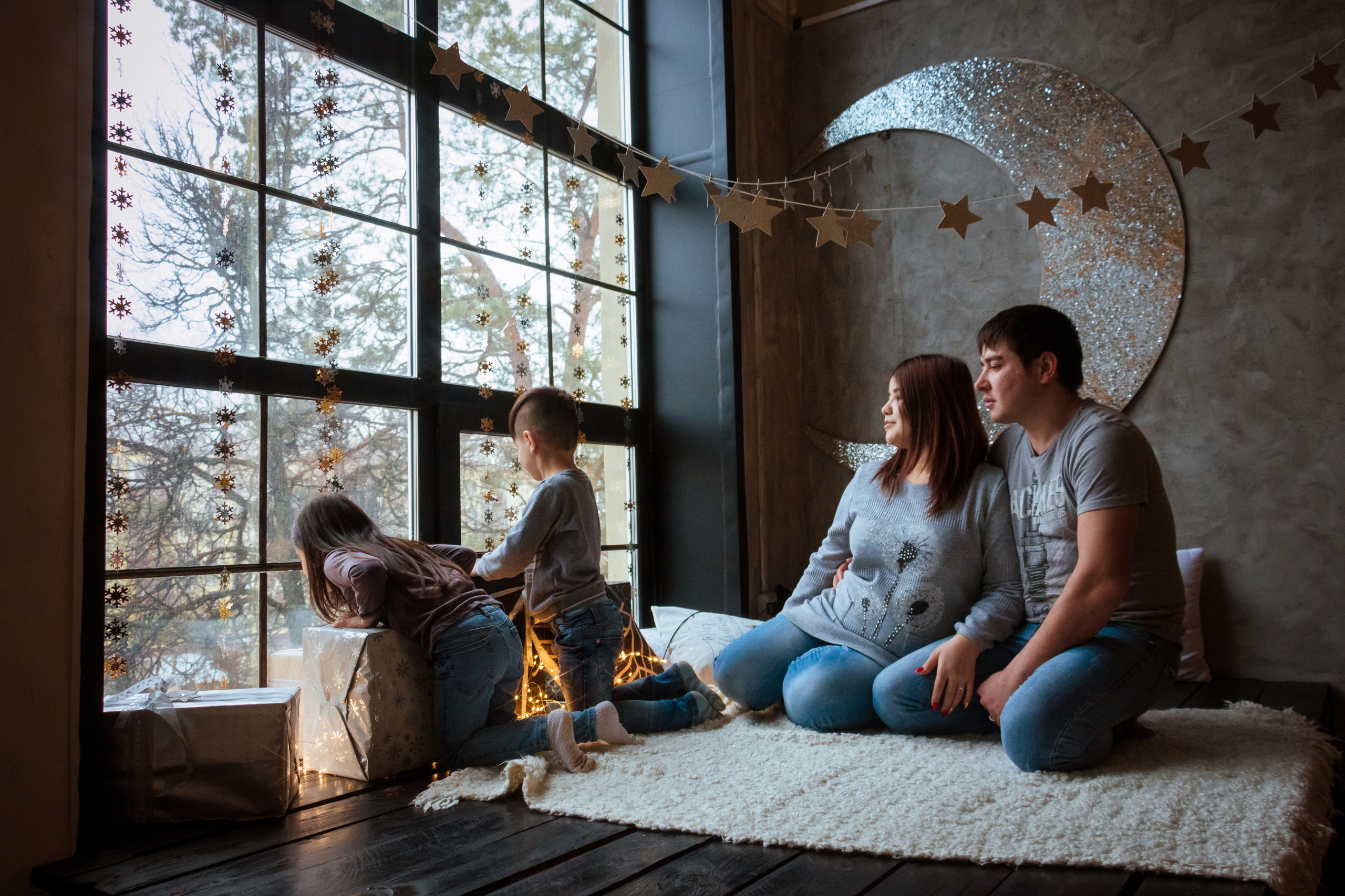 Семья Исмаиловых 1. Фотограф Мария Винницкая