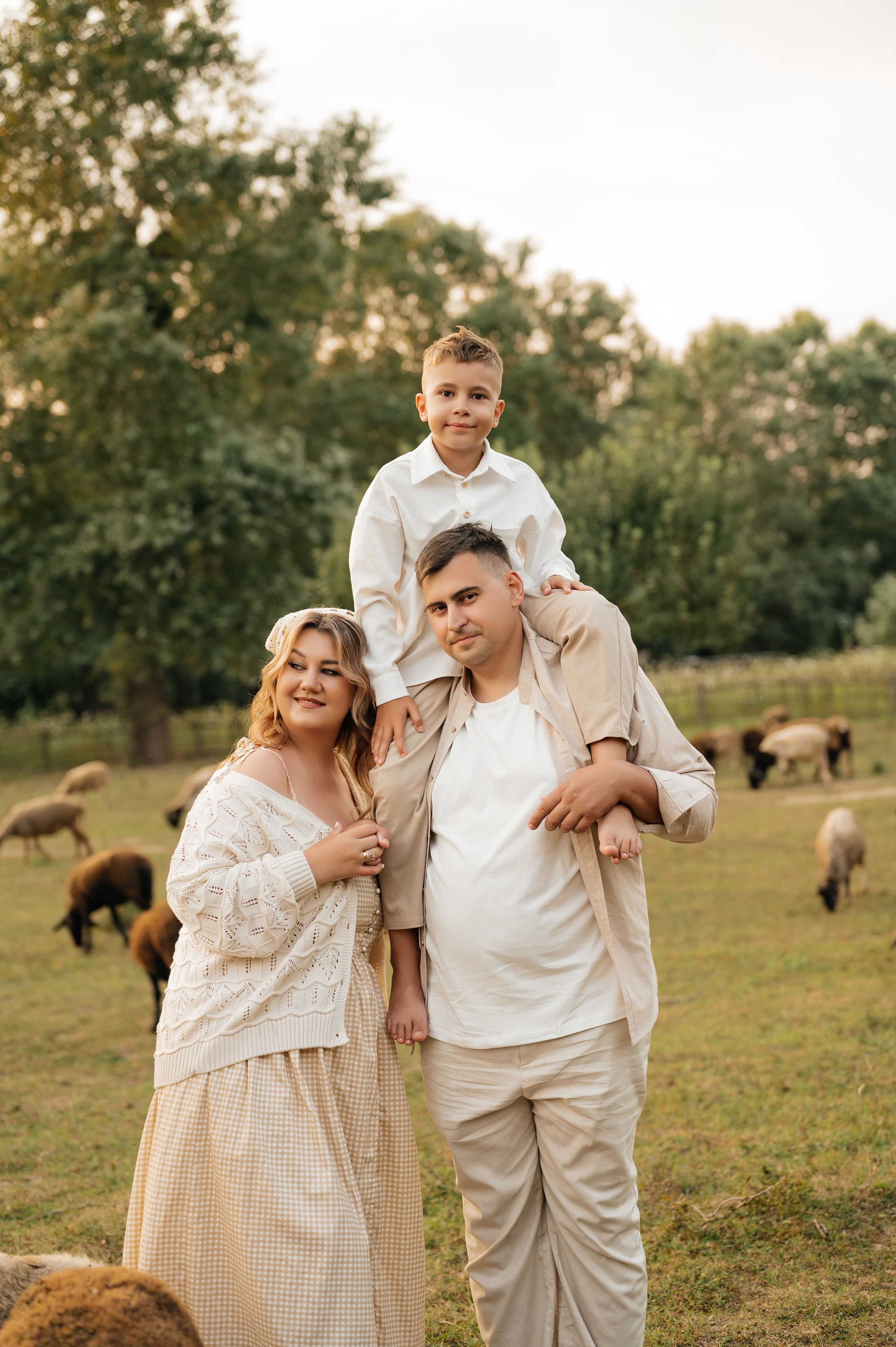 Семейная фотосессия на ферме. Свадебный и семейный фотограф в Краснодаре Алина Мельник