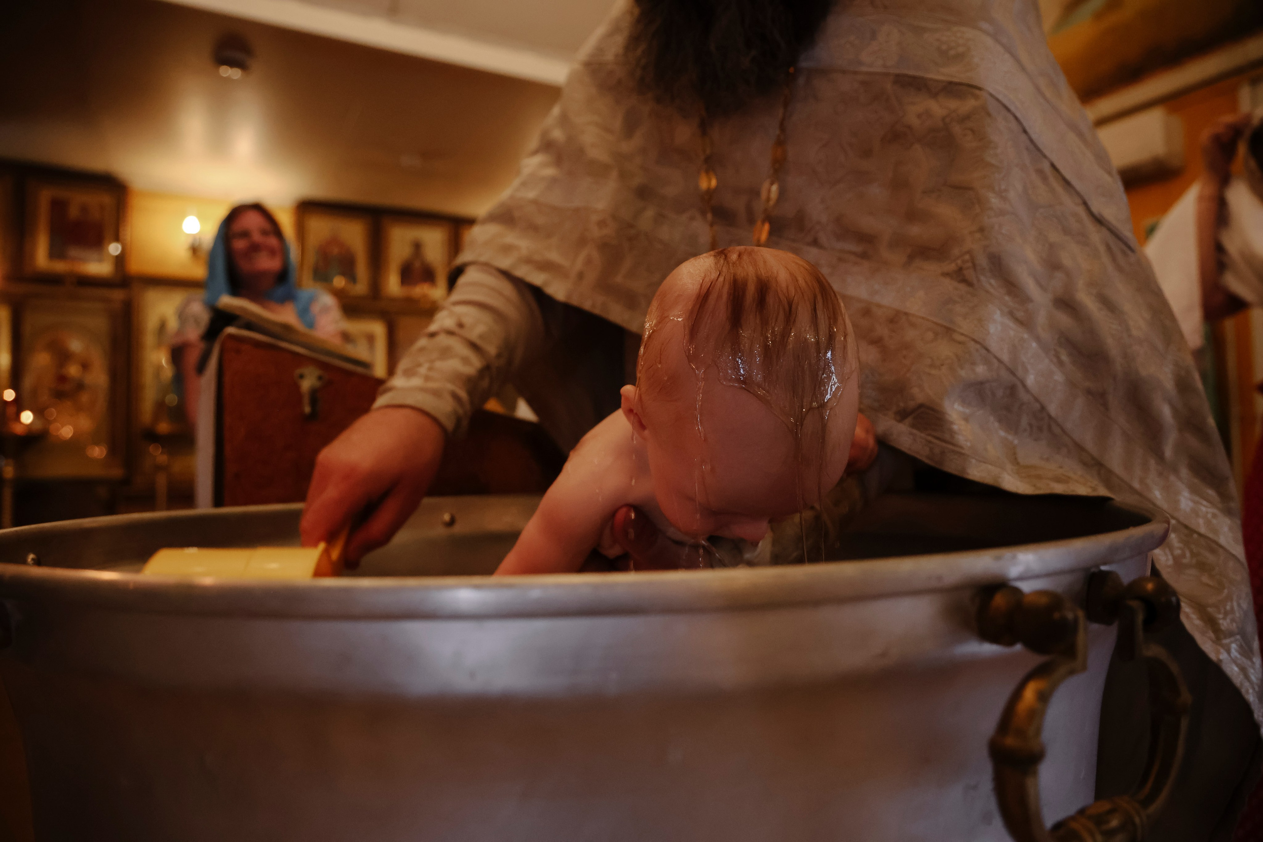 Крещение Анастасии. Фотограф новорожденных