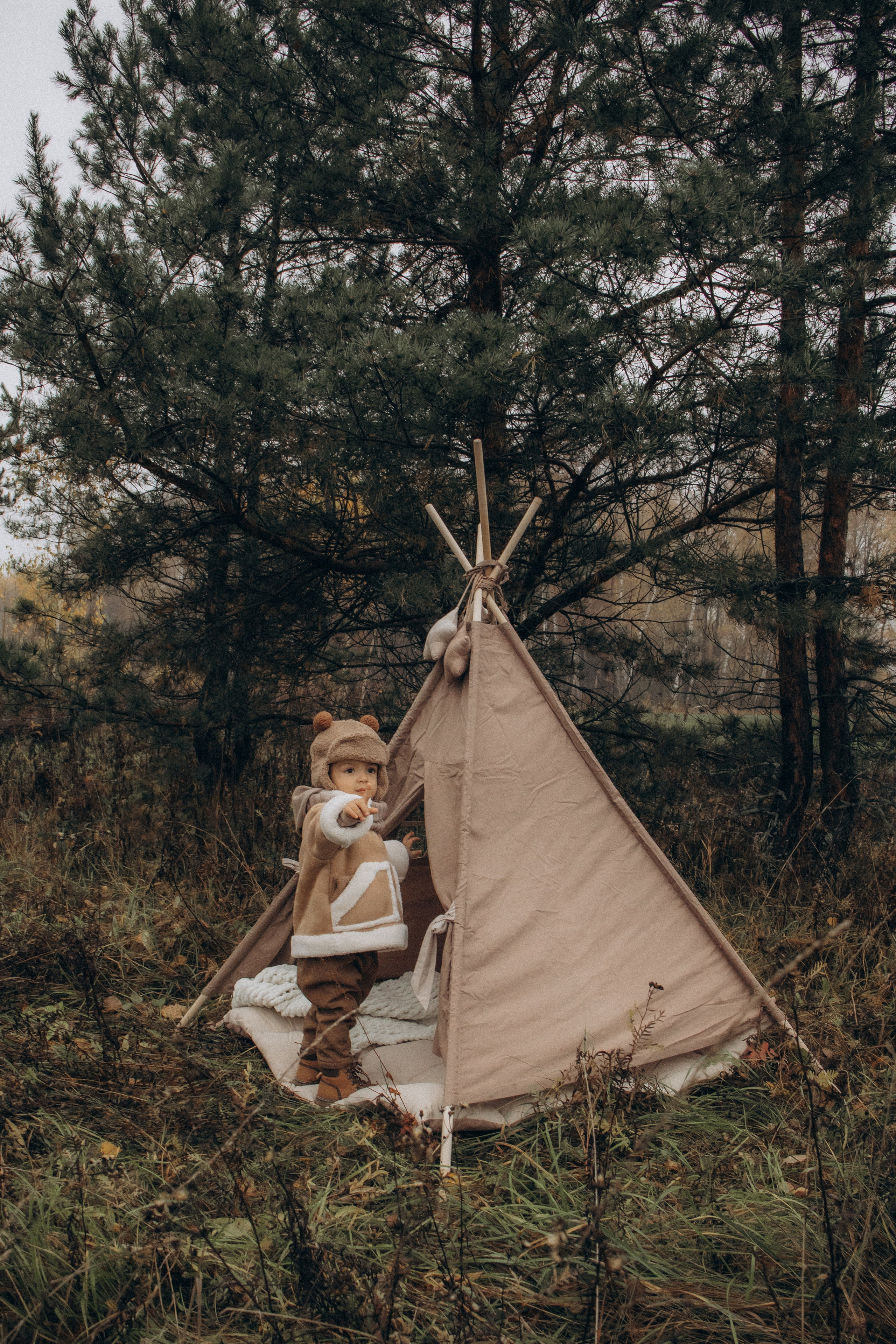 Осенью в лесу. Семейная фотосессия в лесу. Юлия Левада Семейный и женский фотограф