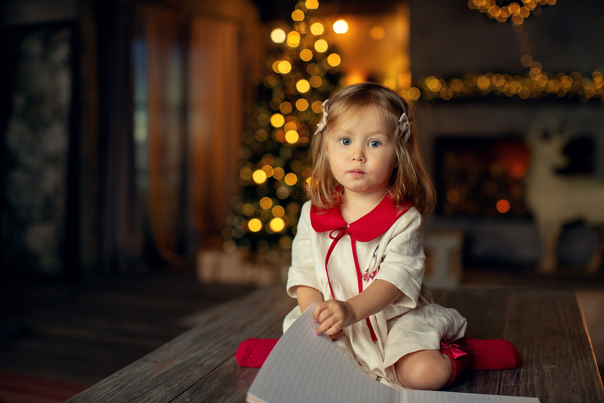 Новогодняя праздничная Фотосессия в студии. Семейный фотограф Татьяна Надеждина | Москва, Московская область, Ярославль
