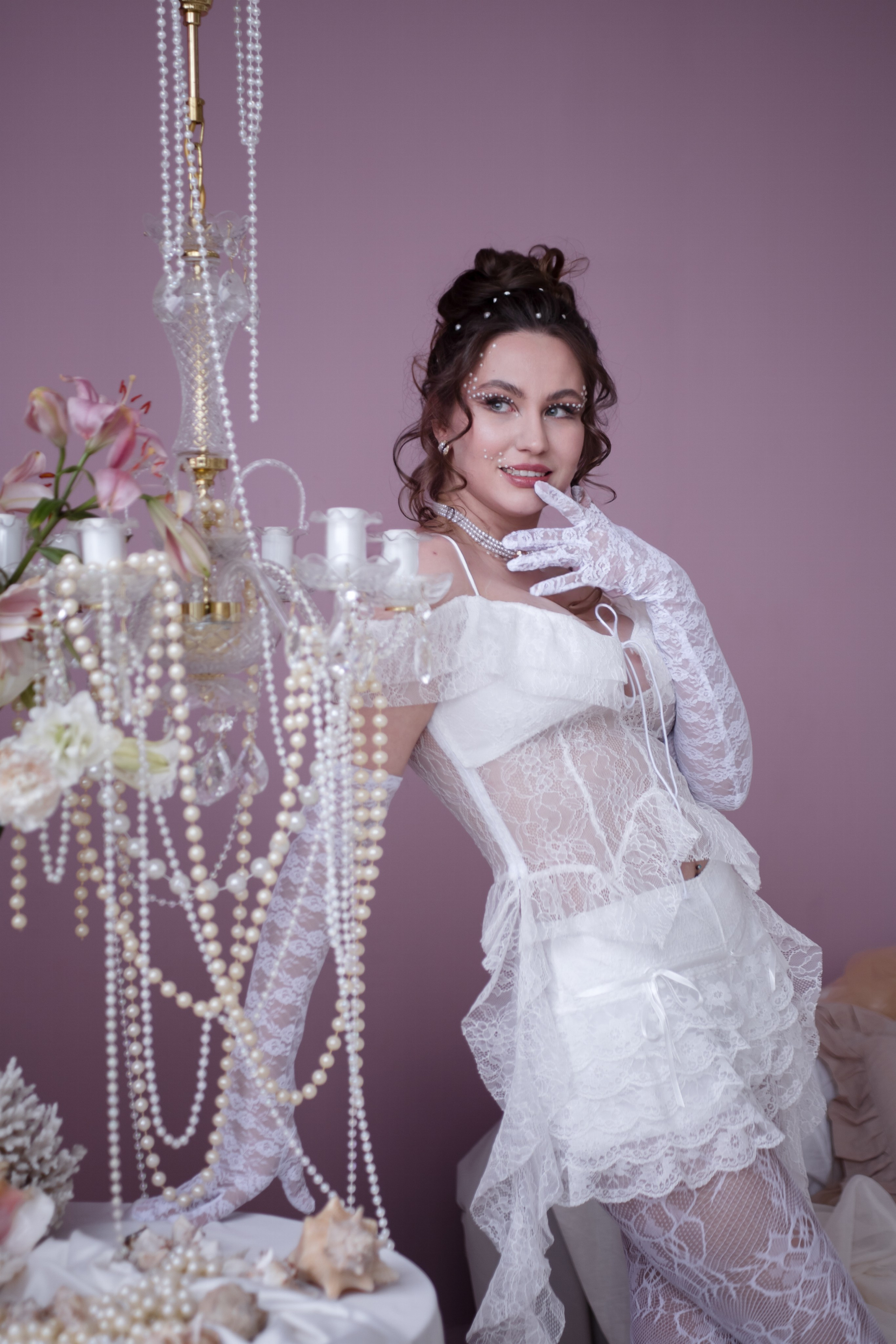 Lady in pearl. Фотограф Юлия Попова — JP Creative — хранитель семейной хроники в Петербурге