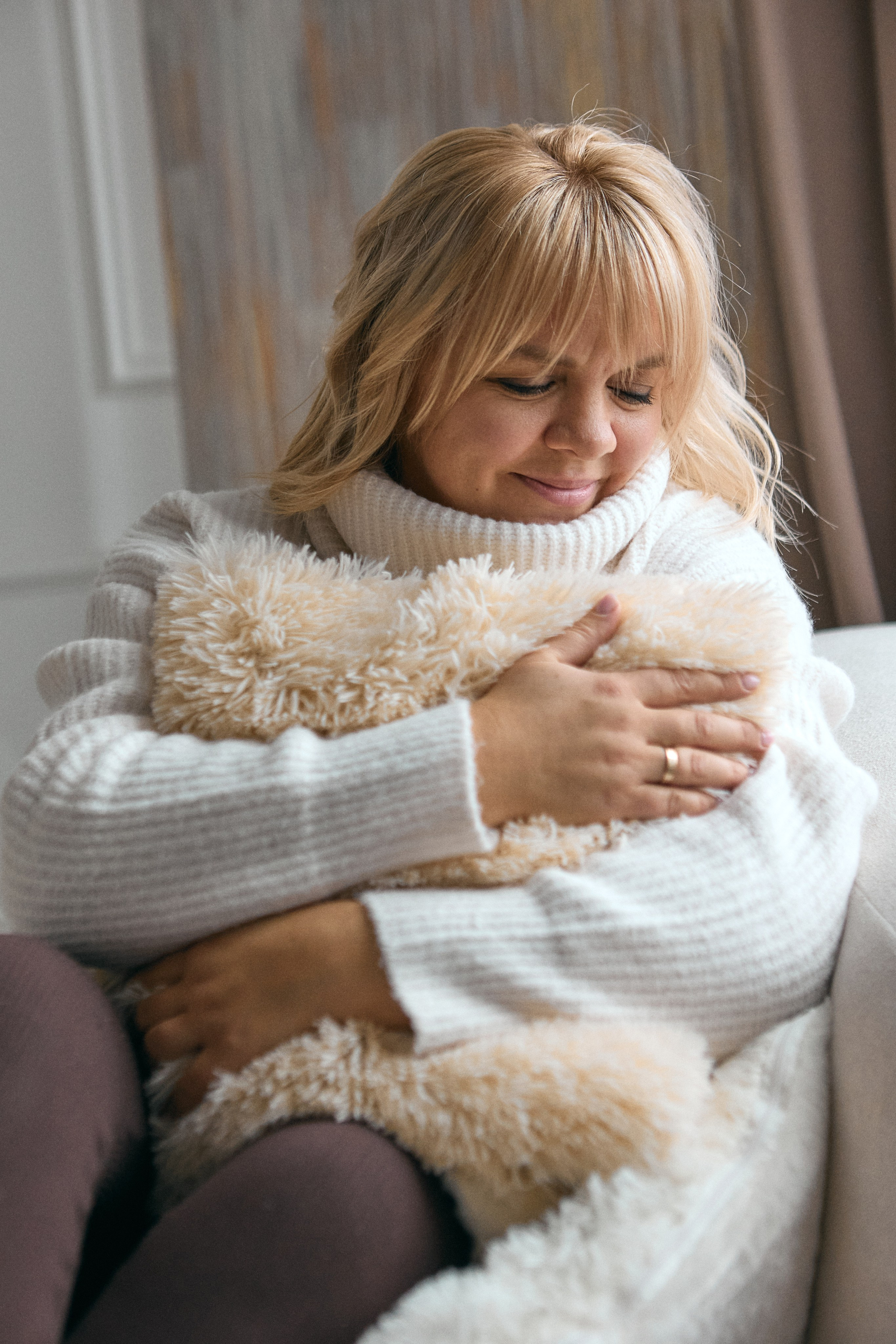 Новогодняя фотосессия мамы и сына