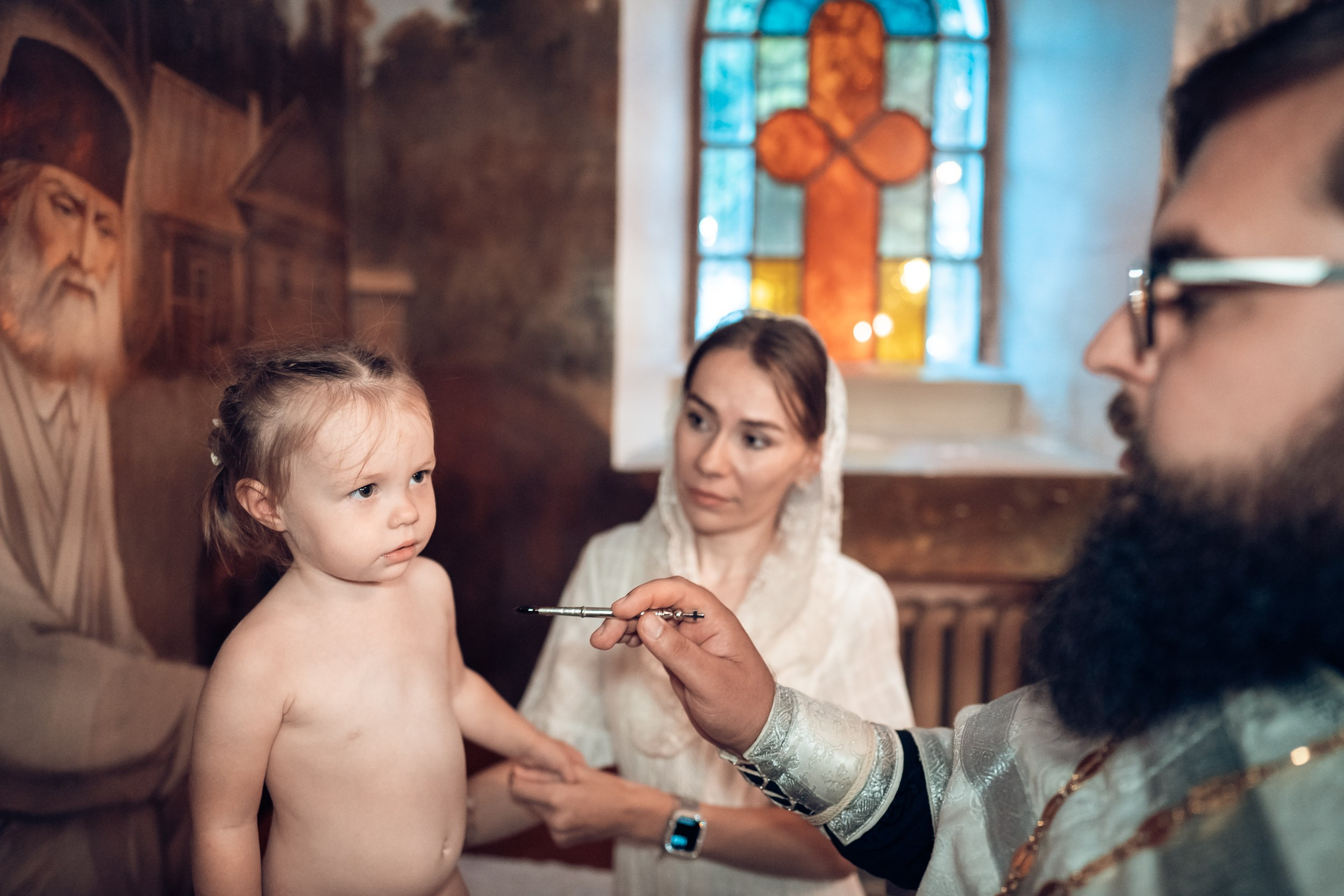 Крещение в Покровском соборе. Церковный фотограф Севастополь