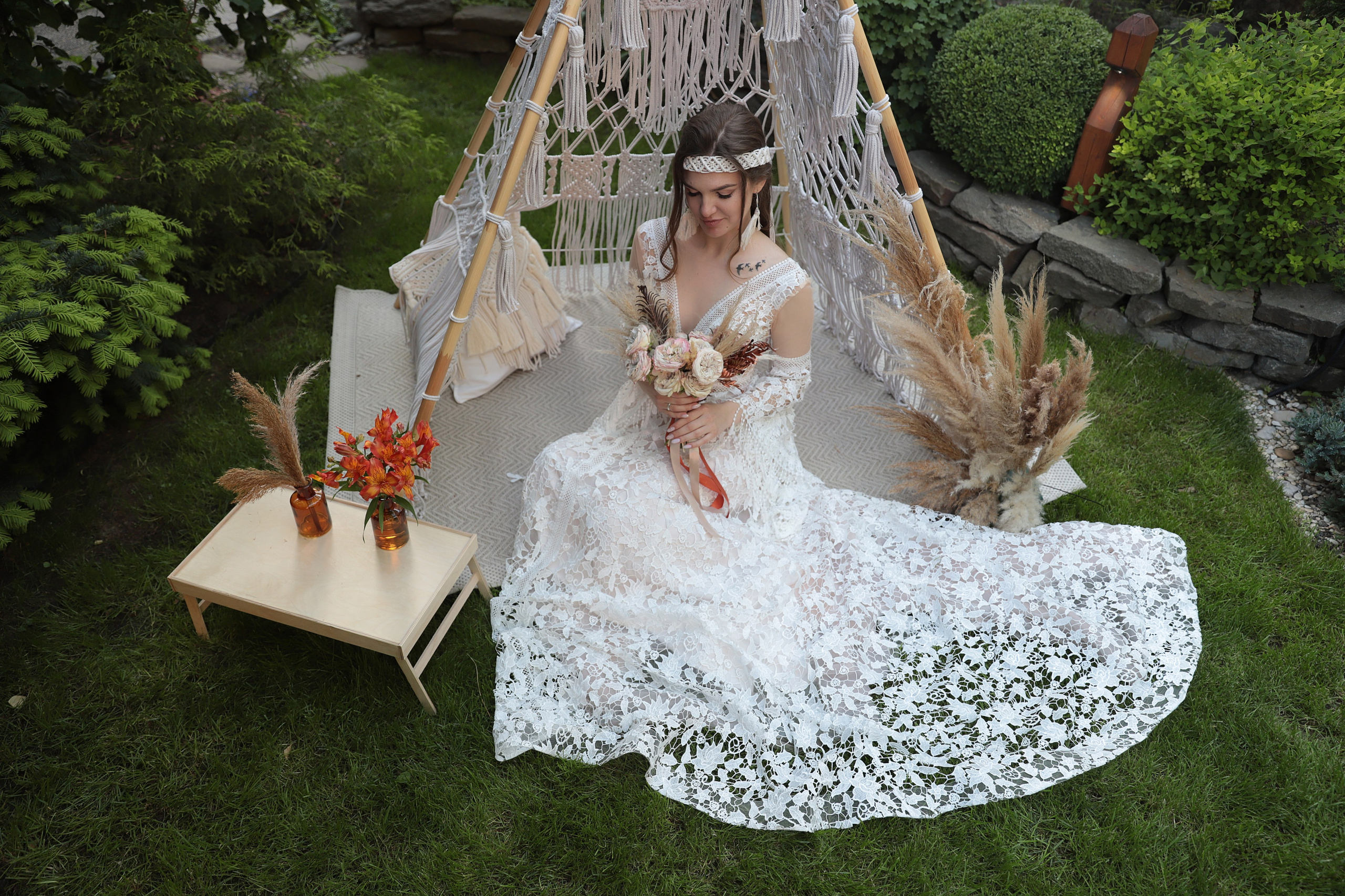 Бохо-свадьба. Фотограф Матвеева Татьяна