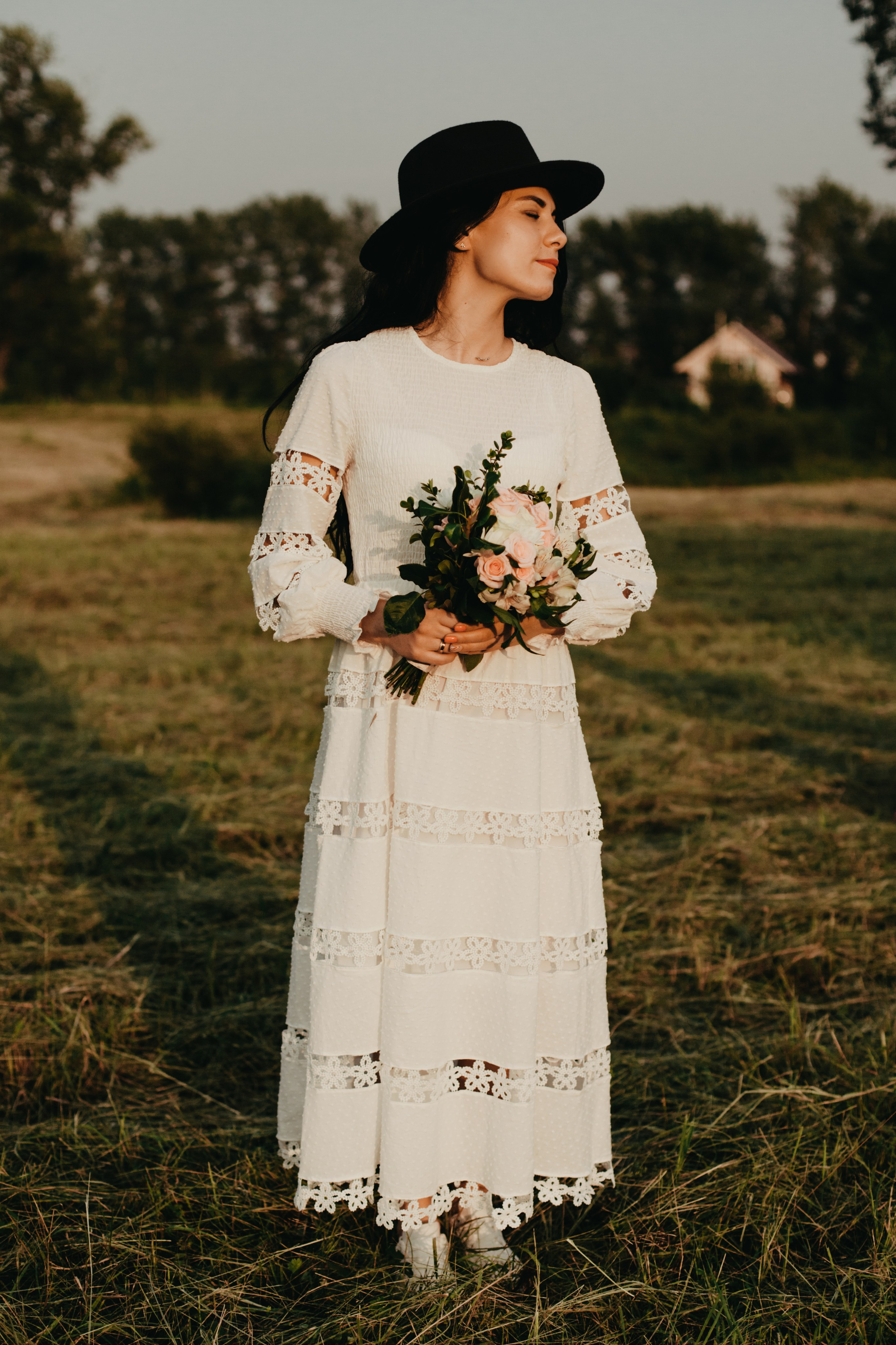 Свадебная лавстори на закате