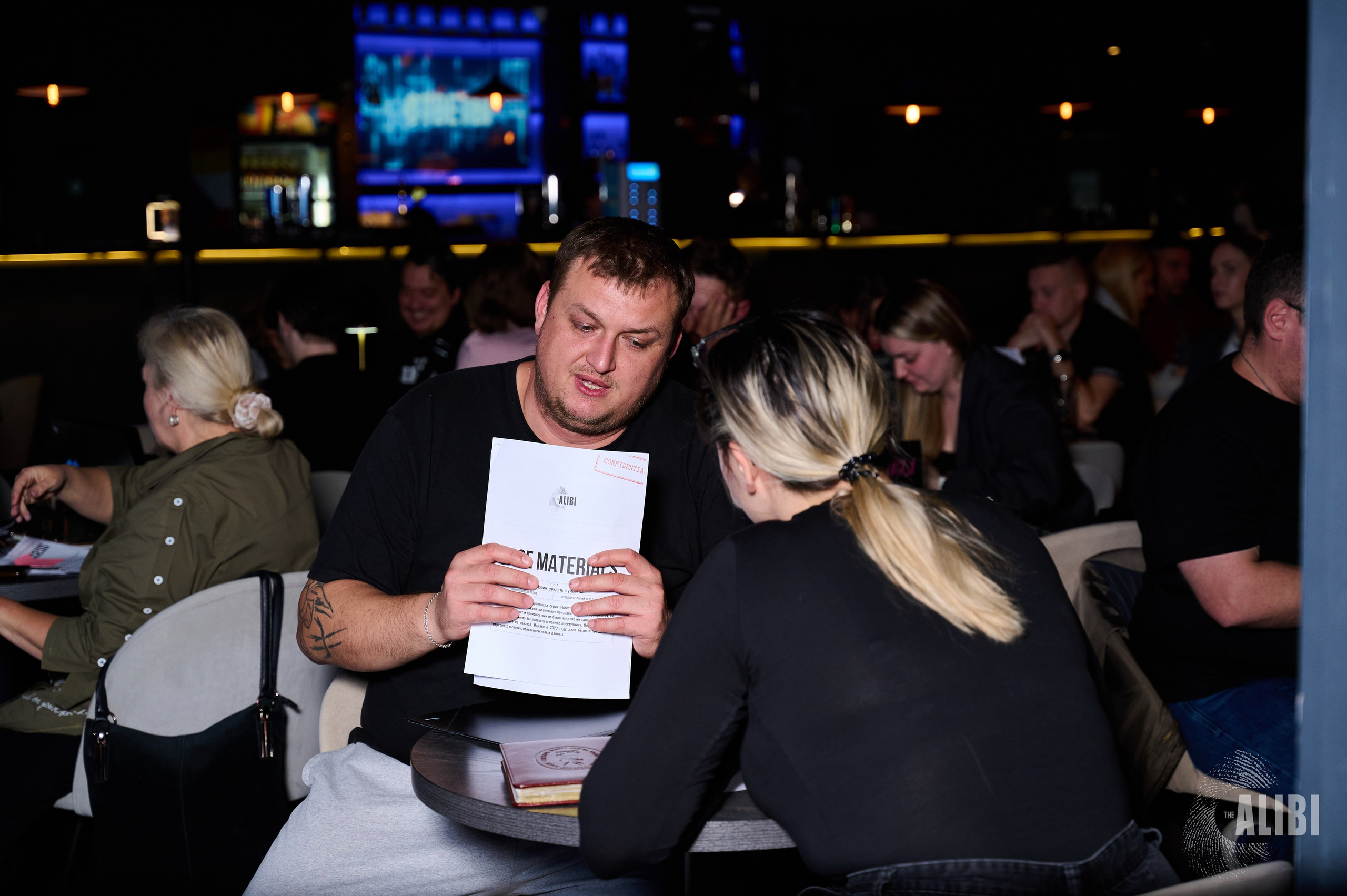 Квиз ALIBI. Фотограф Универсал в Новосибирске