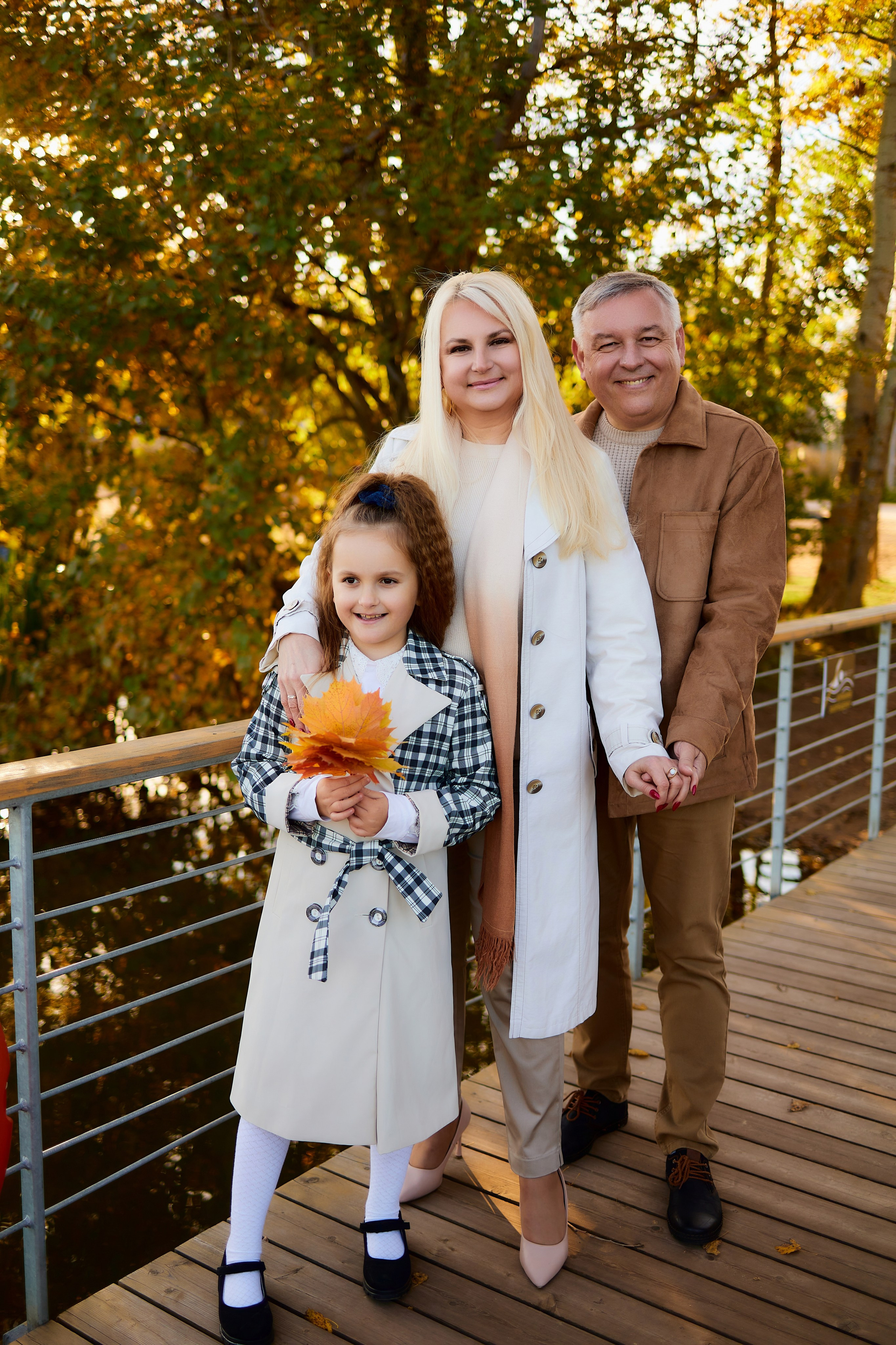 Семейная осеннняя фотосессия. Фотограф в Минске Анна Кучинская