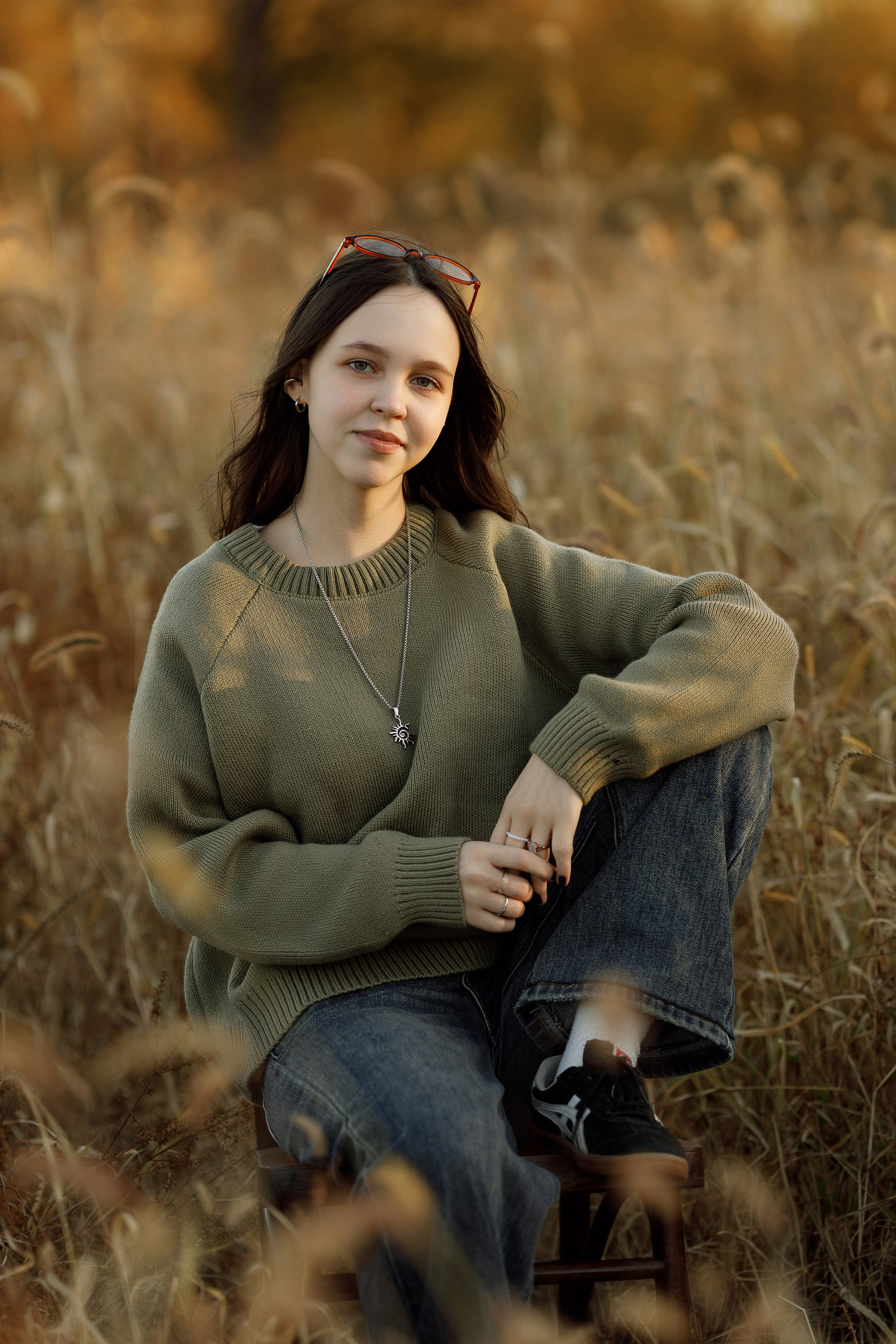 Осень 11 класс (съемка в поле). Photoalbum-vl.ru