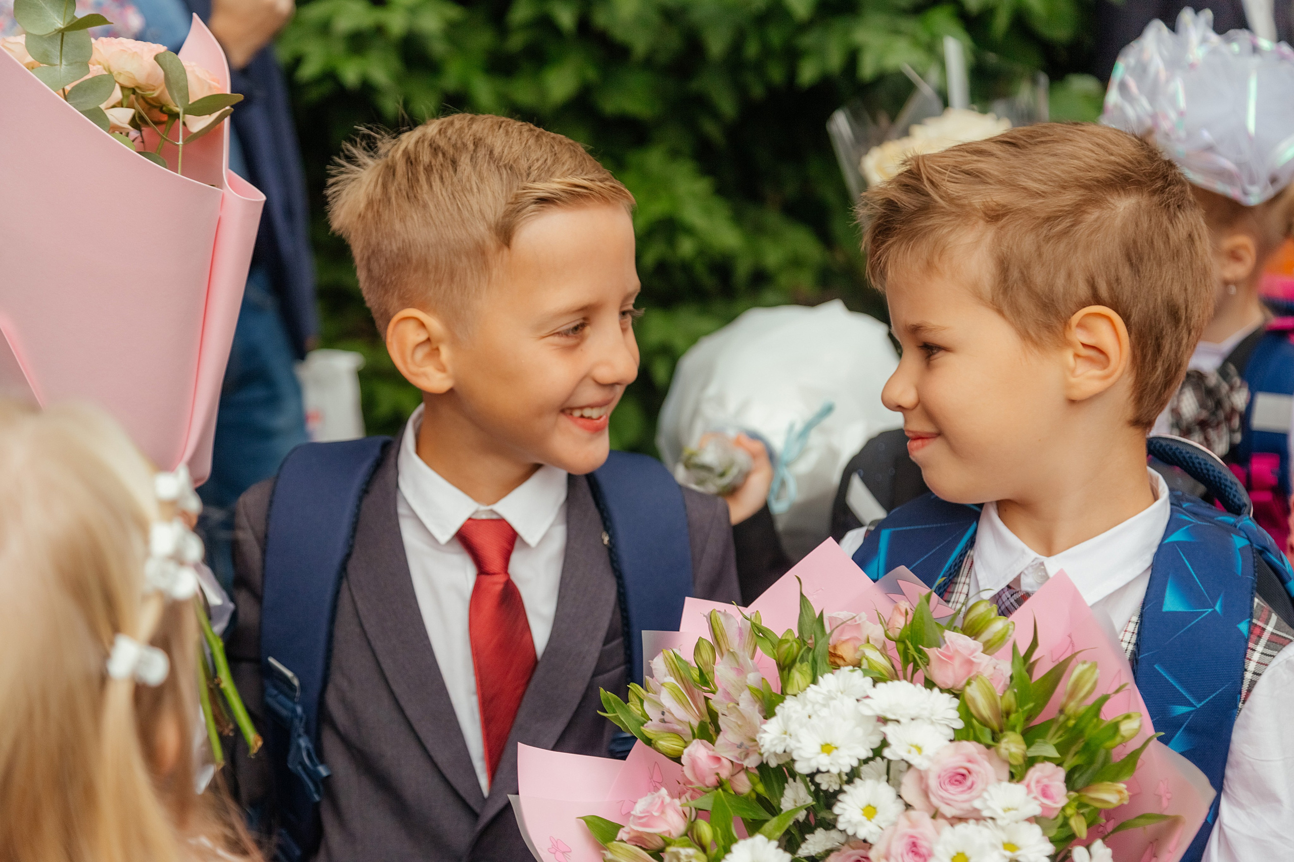 1 сентября, 1 класс. Семейный фотограф Любовь Саркеева