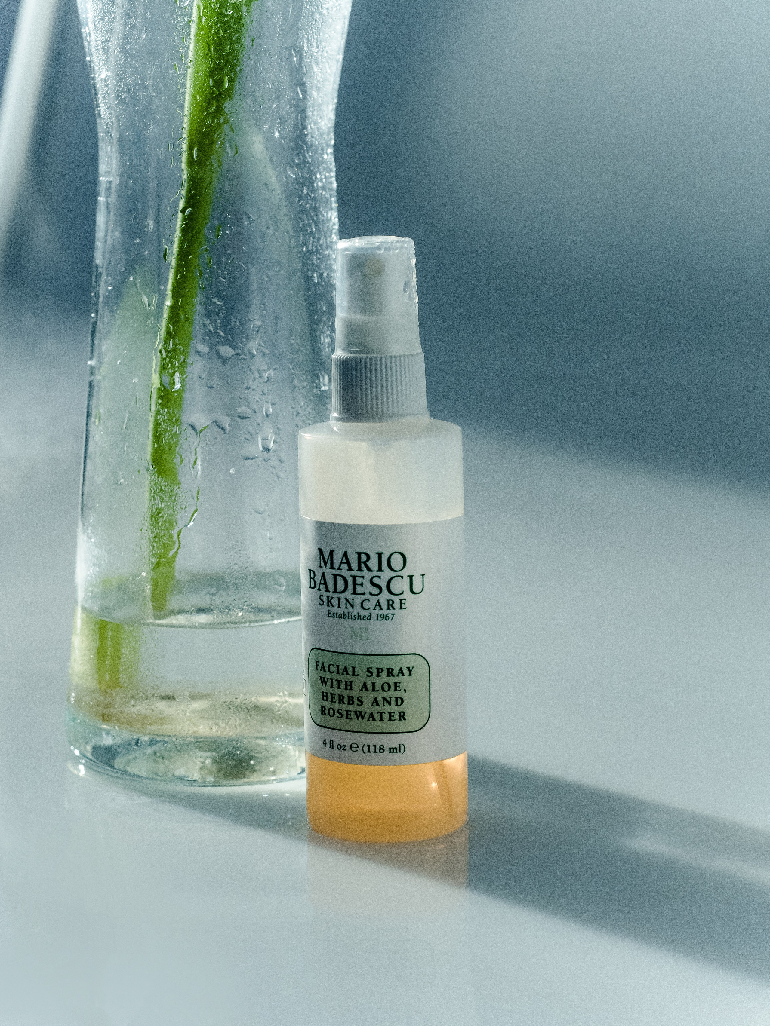 Съёмка для американского бренда косметики Mario Badescu. Фотограф Кристина Берг