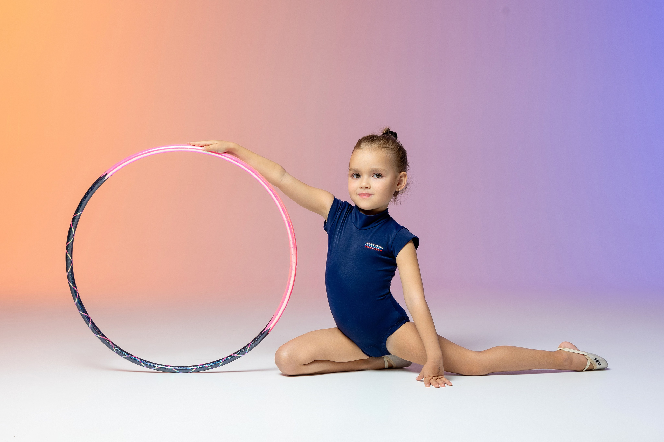 Съемка в студии гимнастика. Выпускные альбомы Москва Московская область Ирина Чугайнова