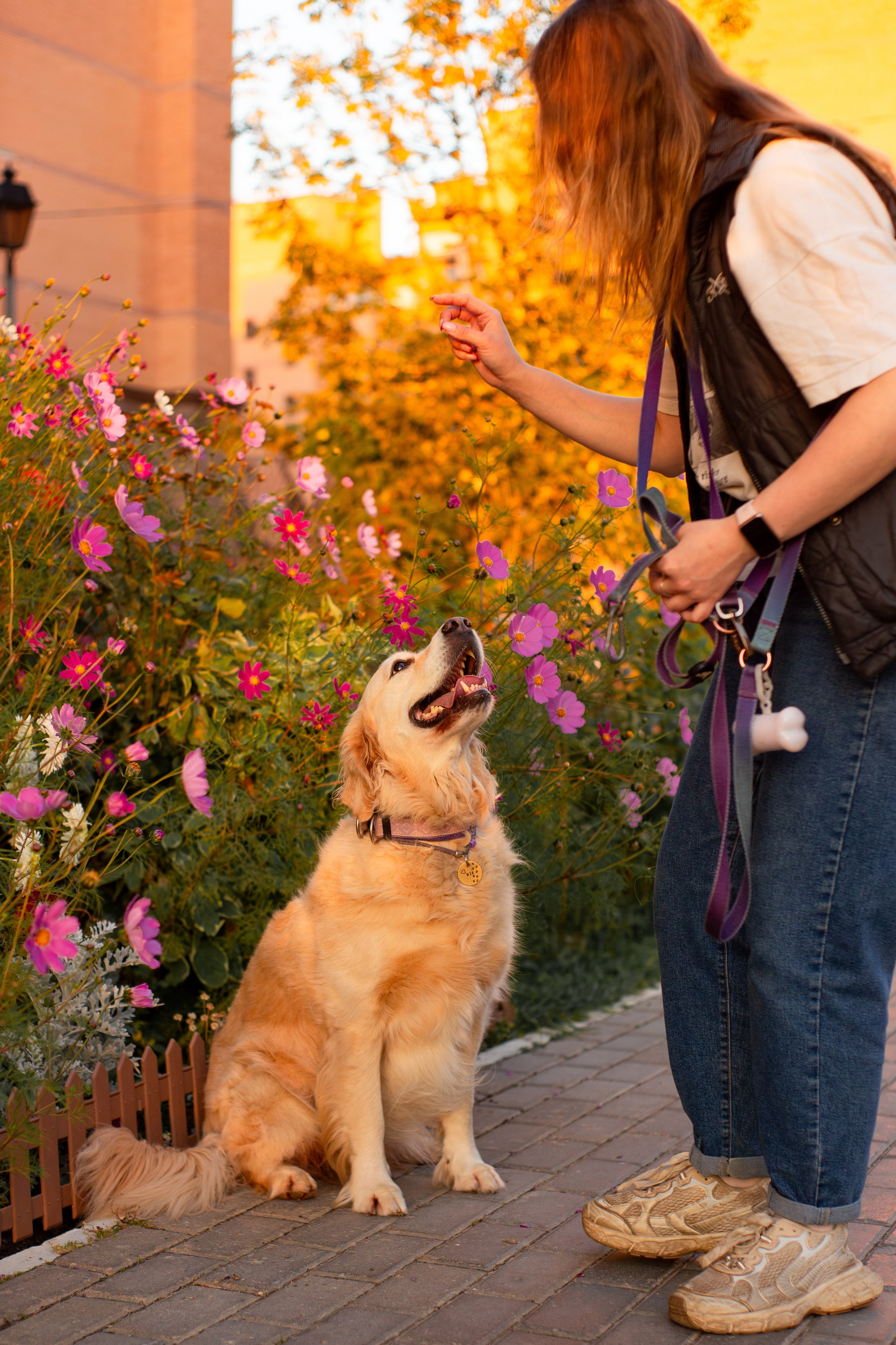 Юля и Мэй. Фотограф-анималист Мария Баркевич | Москва